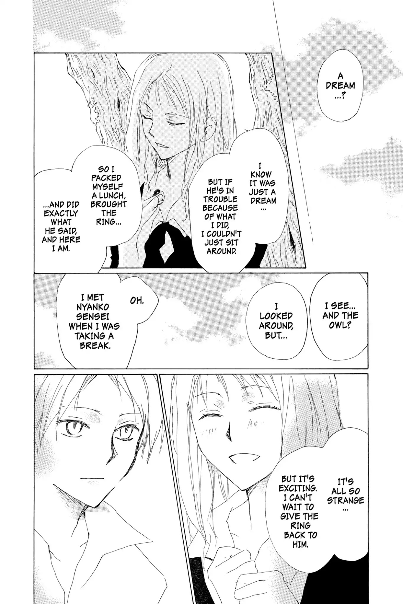 Natsume Yuujinchou Chapter 73.5 page 20 - Vol.18 Special Episode 16: A Fragment of A Dream