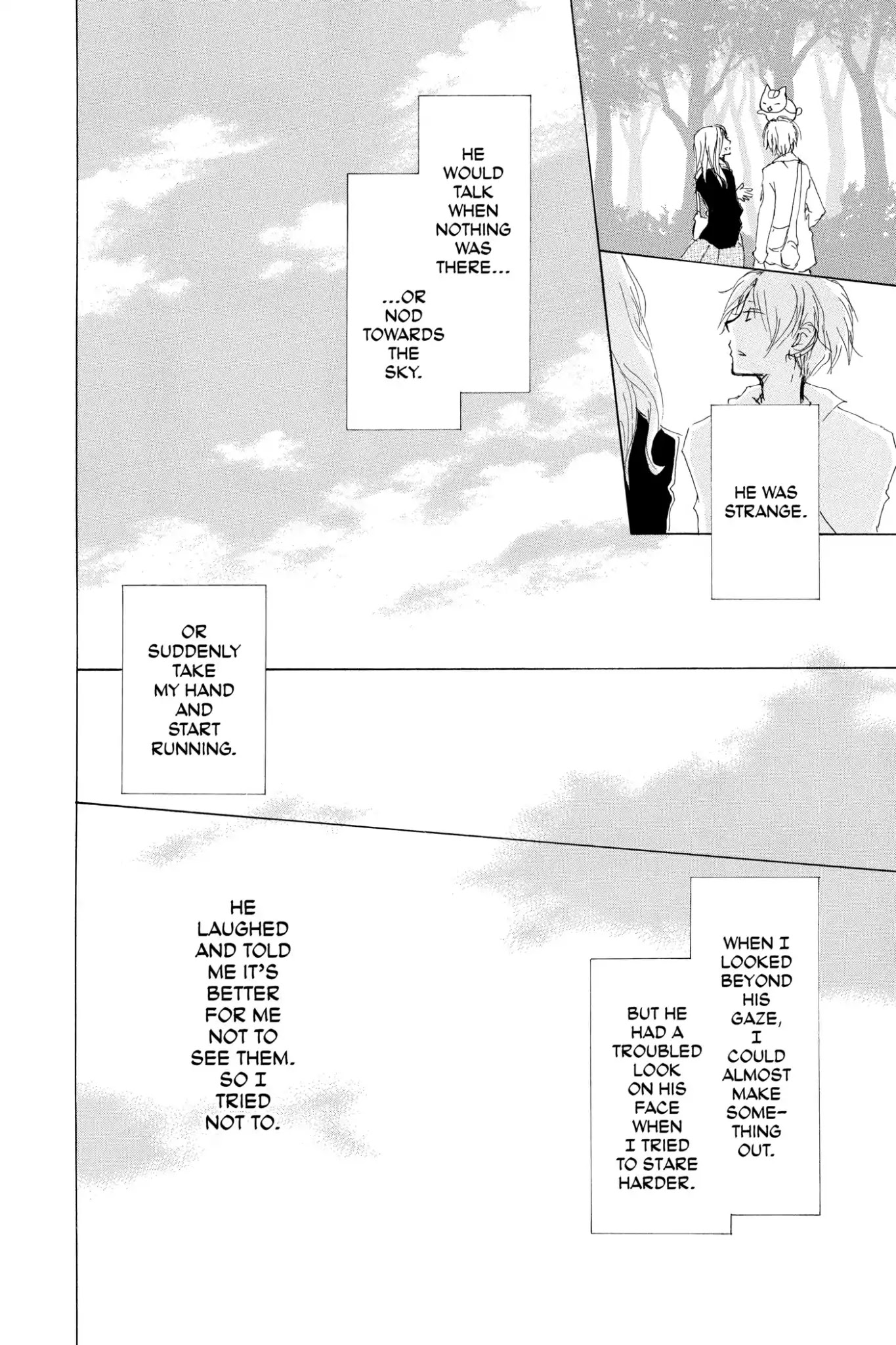 Natsume Yuujinchou Chapter 73.5 page 22 - Vol.18 Special Episode 16: A Fragment of A Dream