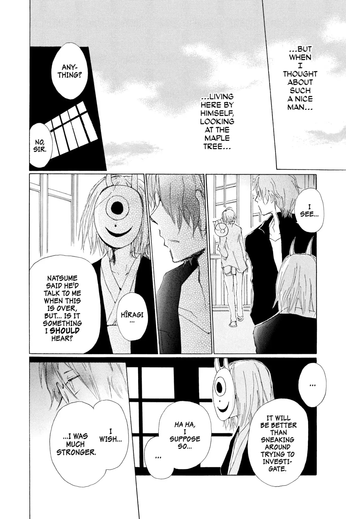 Natsume Yuujinchou Chapter 73 page 14 - Chapter 73