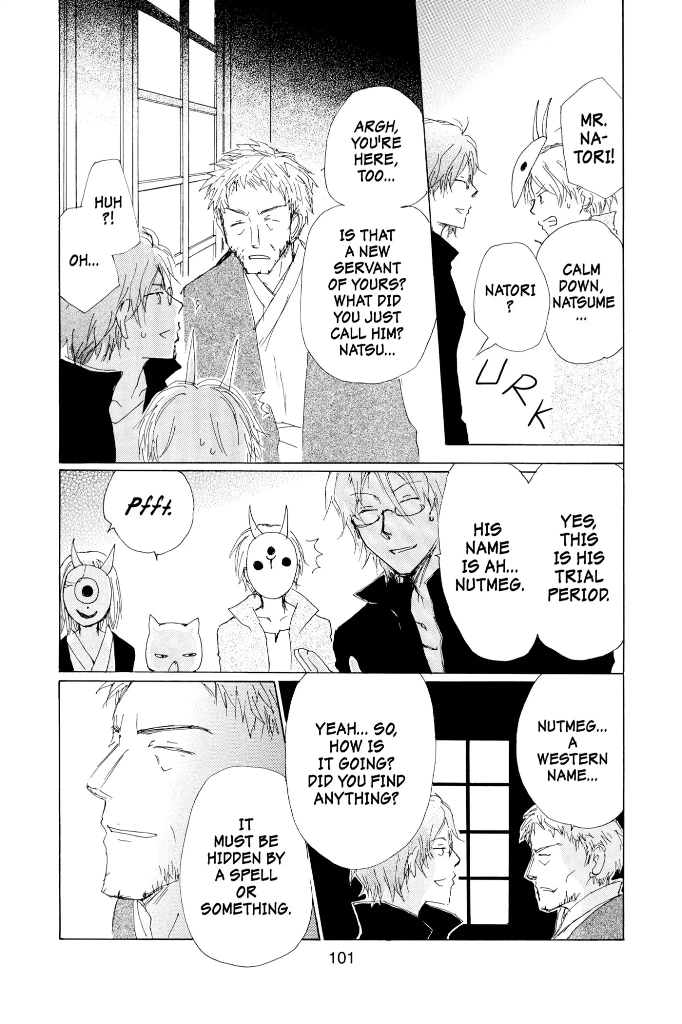 Natsume Yuujinchou Chapter 73 page 5 - Chapter 73