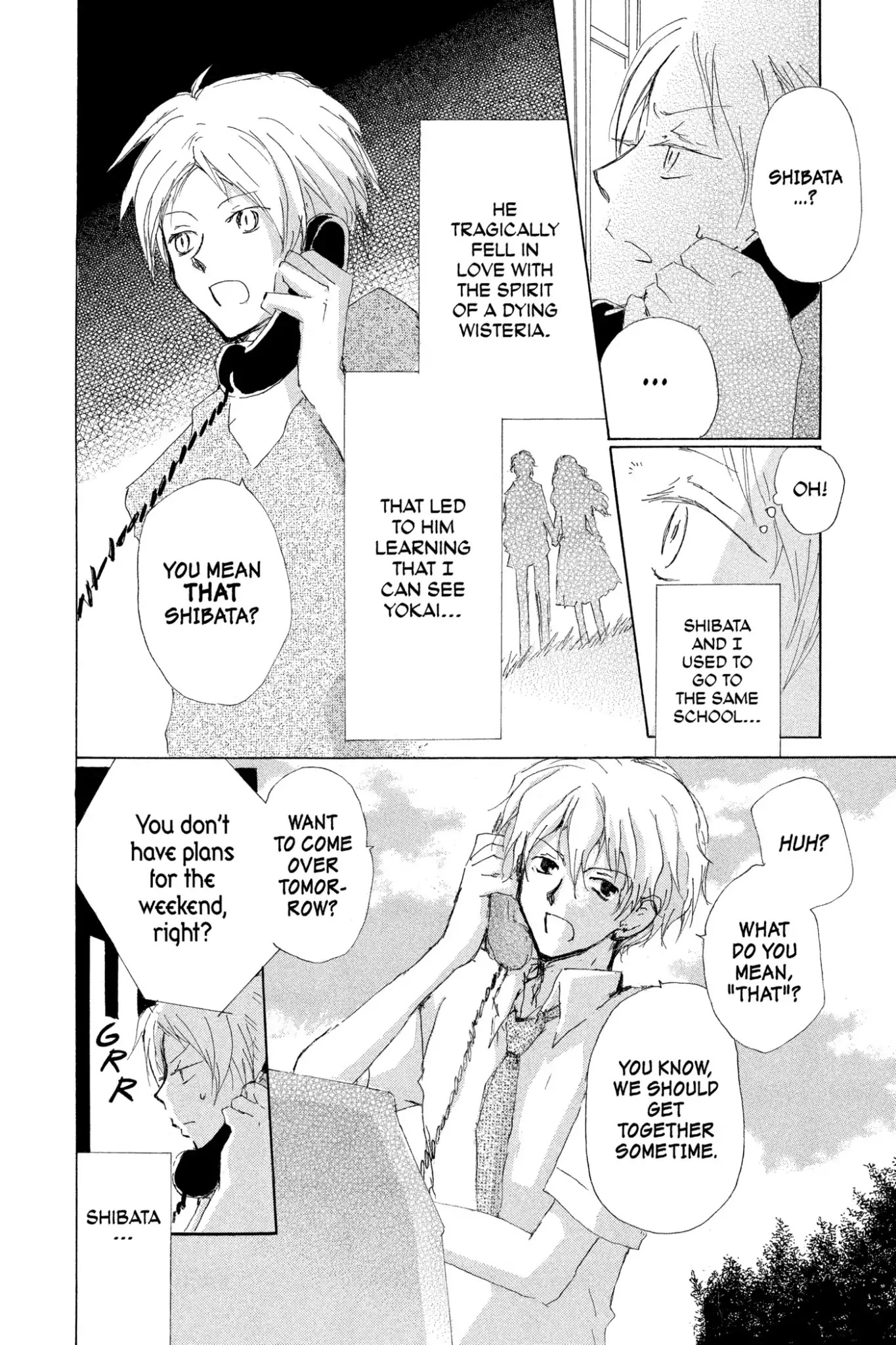 Natsume Yuujinchou Chapter 74 page 10 - Chapter 74