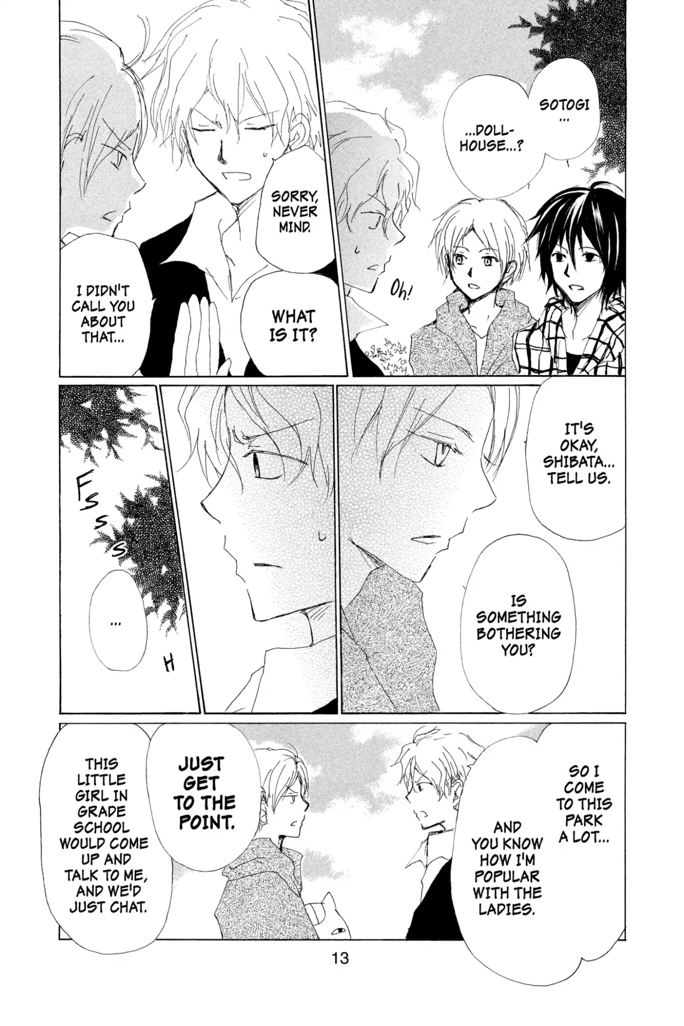 Natsume Yuujinchou Chapter 74 page 15 - Chapter 74