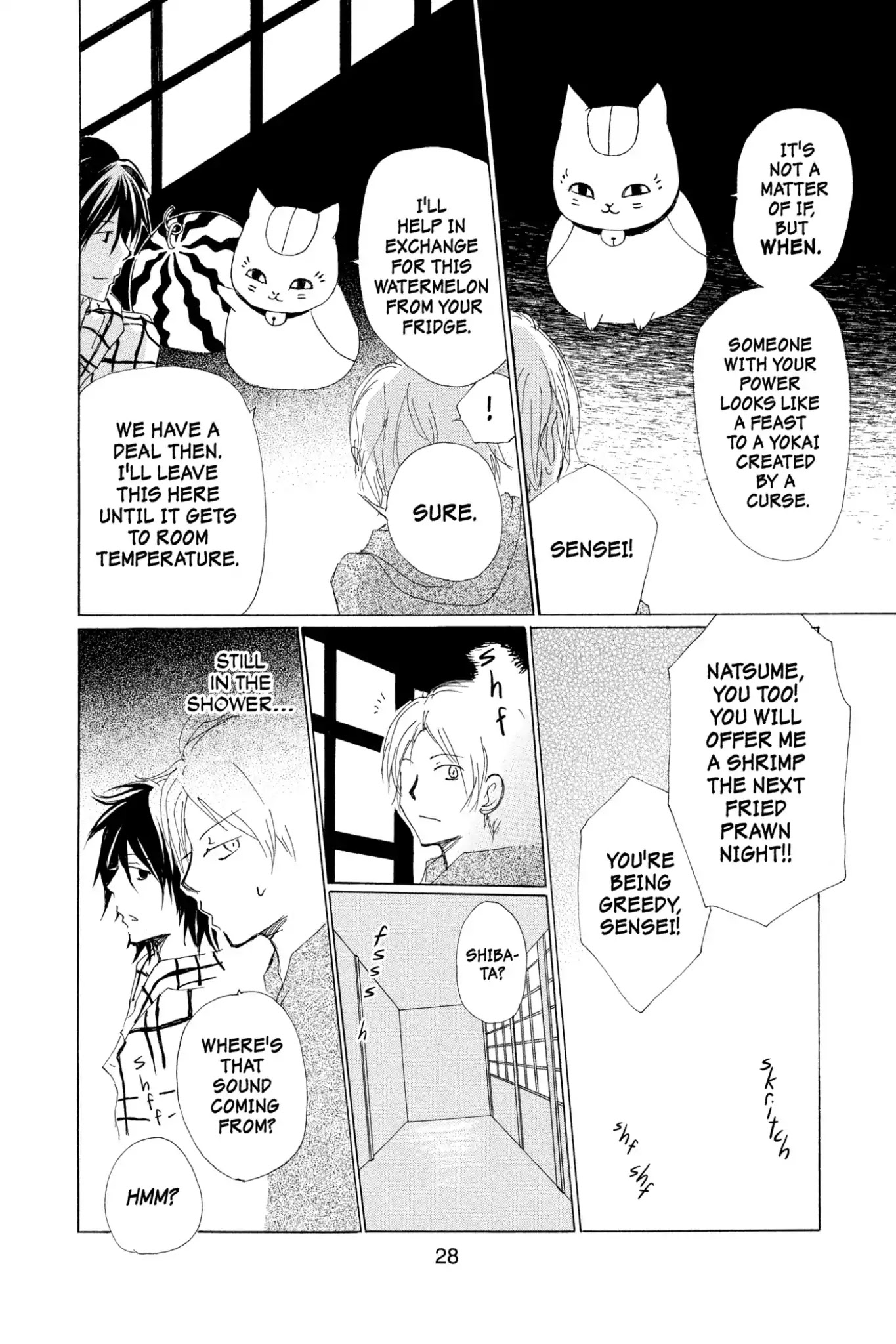 Natsume Yuujinchou Chapter 74 page 30 - Chapter 74