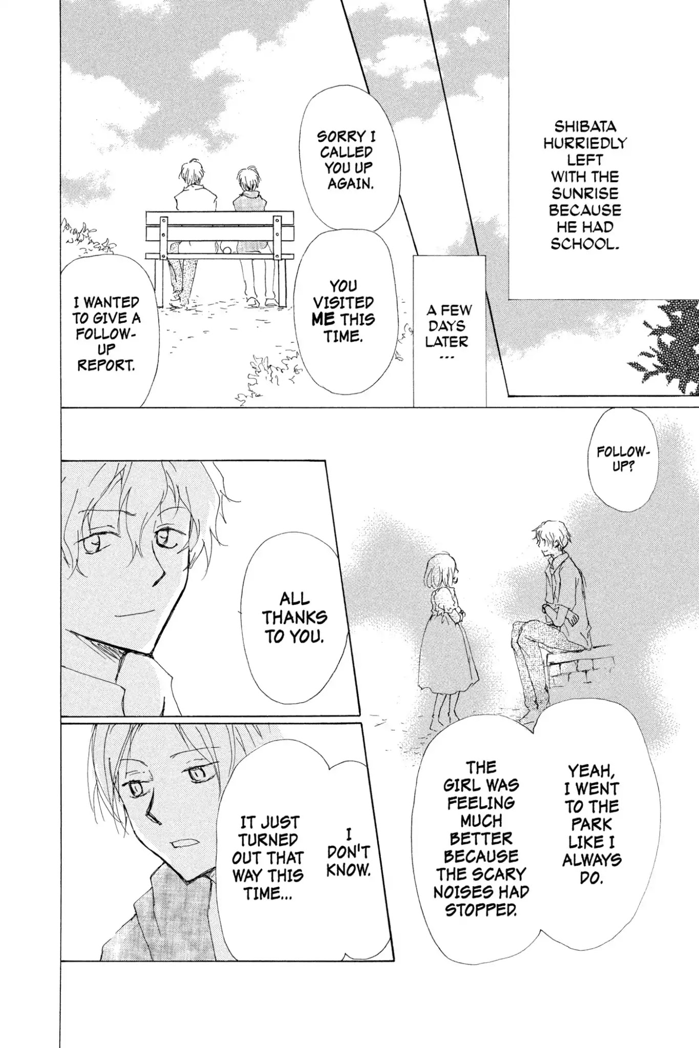 Natsume Yuujinchou Chapter 74 page 50 - Chapter 74