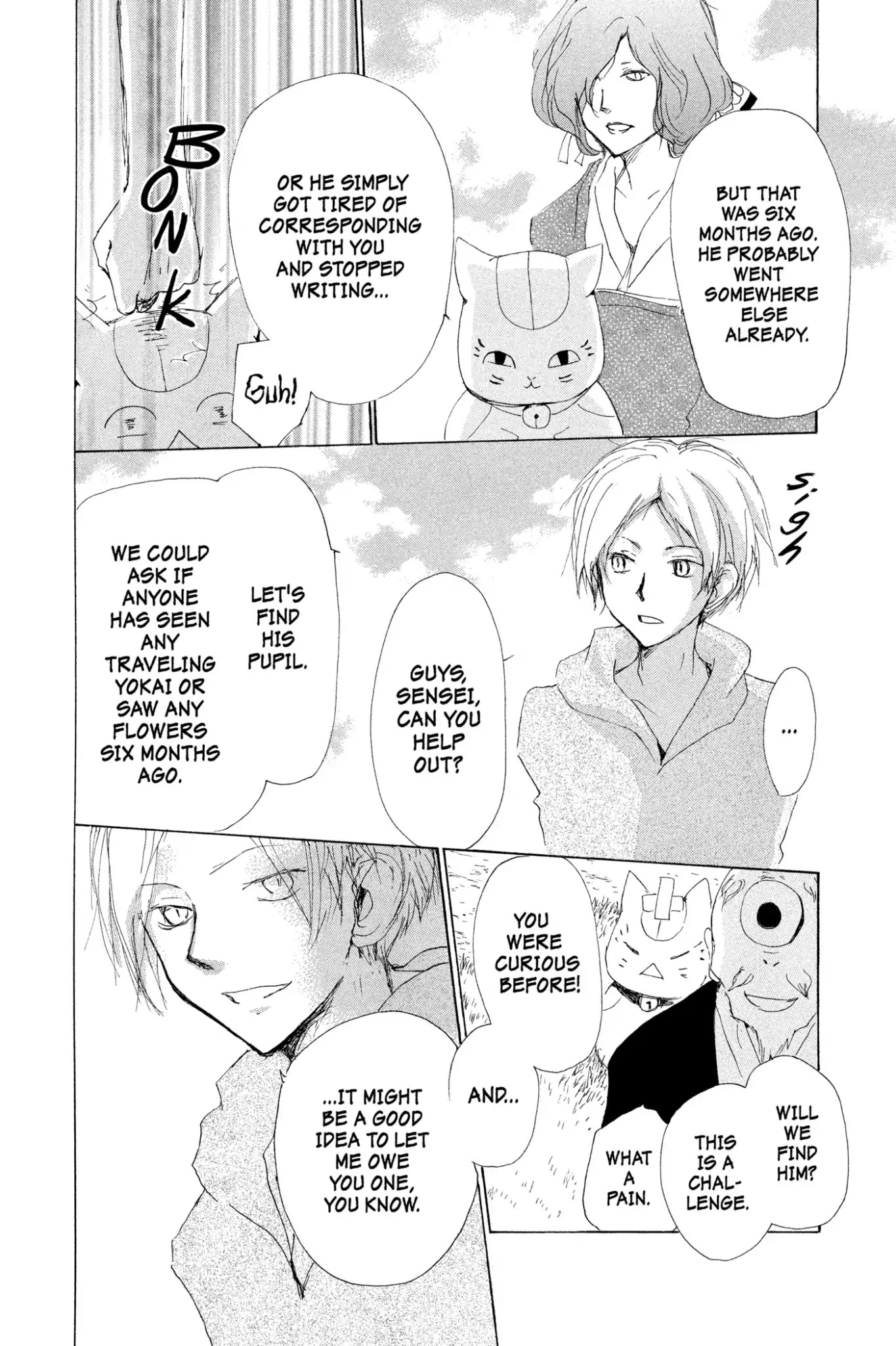 Natsume Yuujinchou Chapter 75 page 19 - Chapter 75