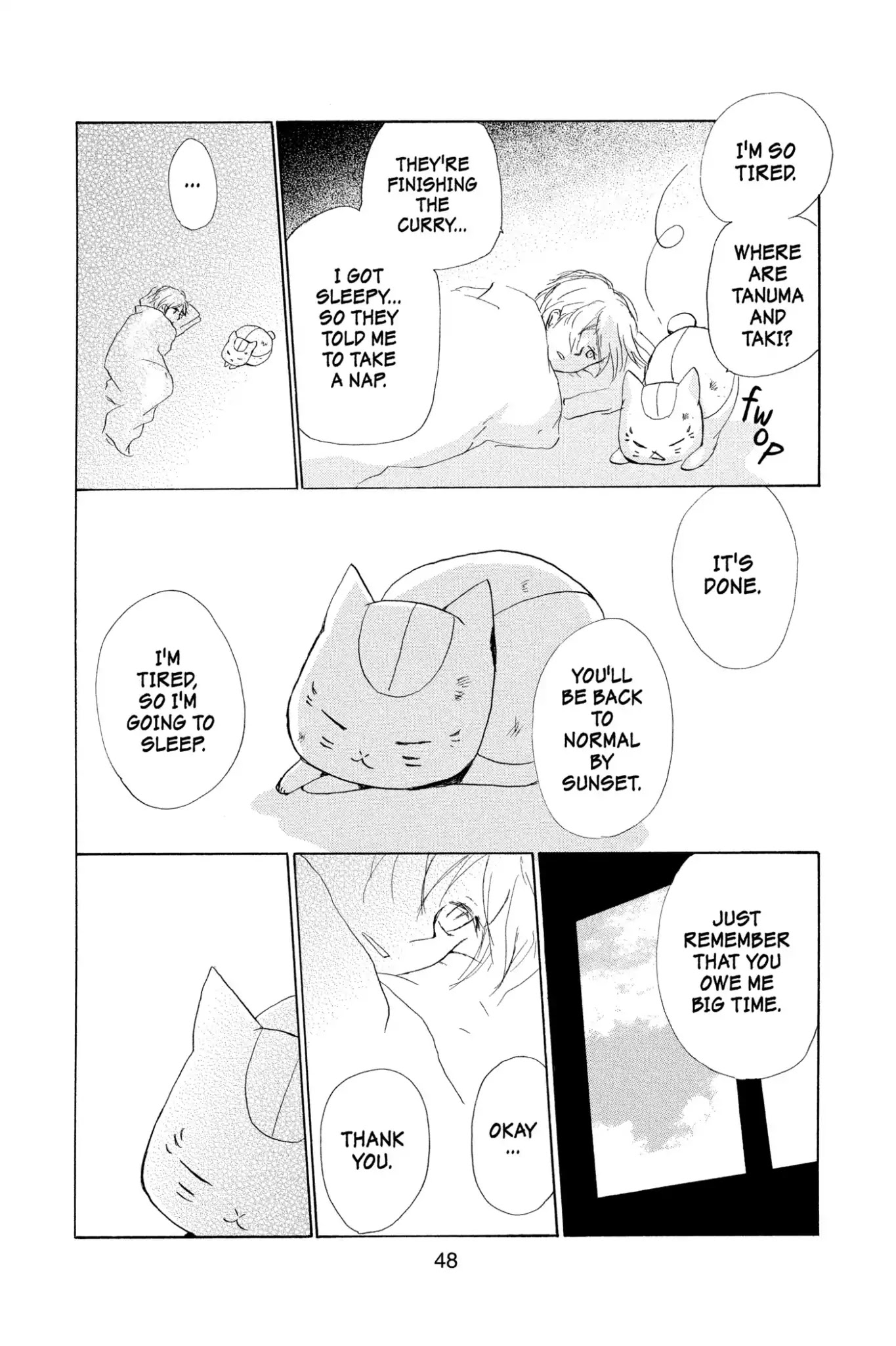Natsume Yuujinchou Chapter 78 page 50 - Chapter 78