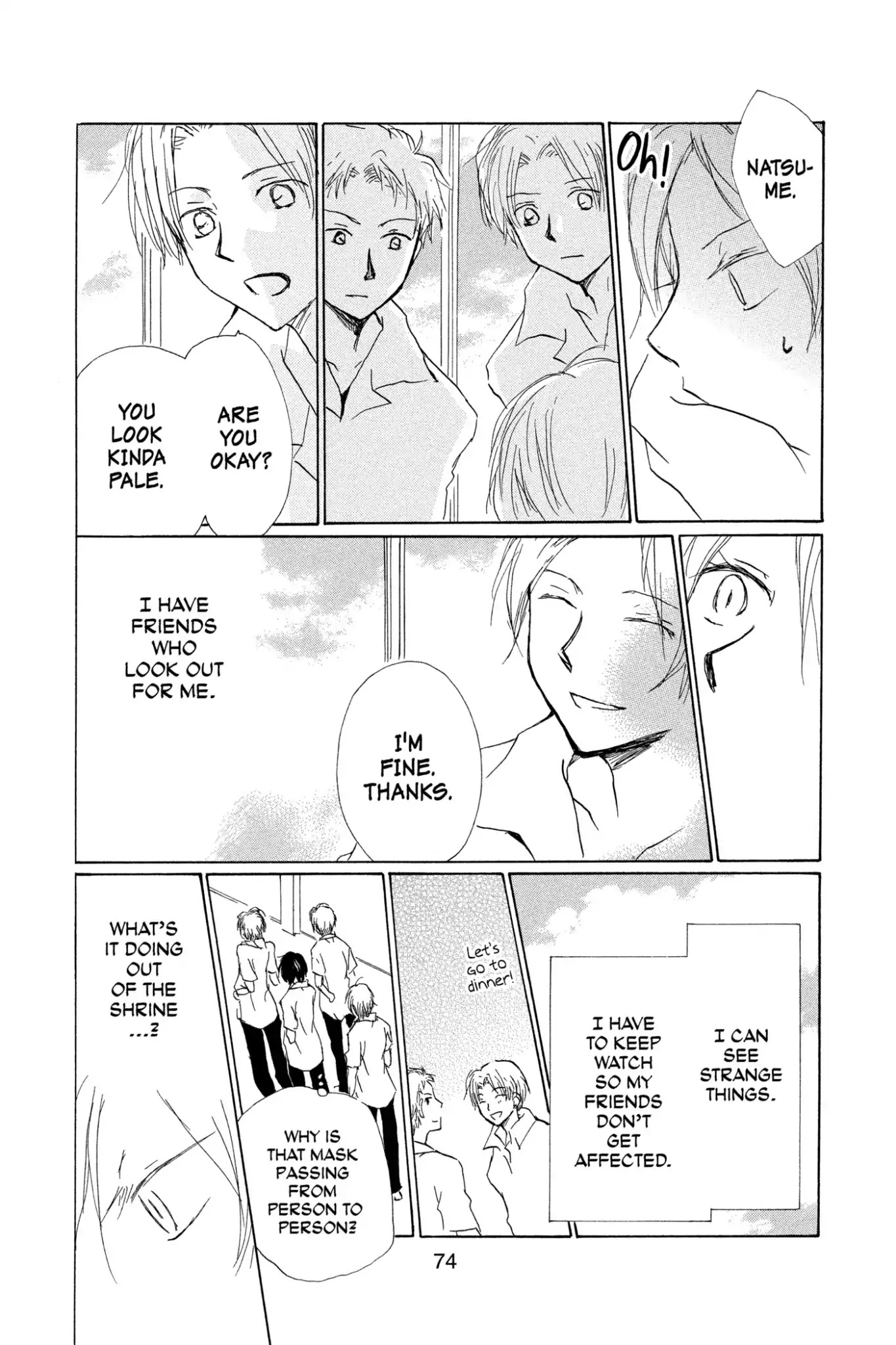Natsume Yuujinchou Chapter 79 page 22 - Chapter 79