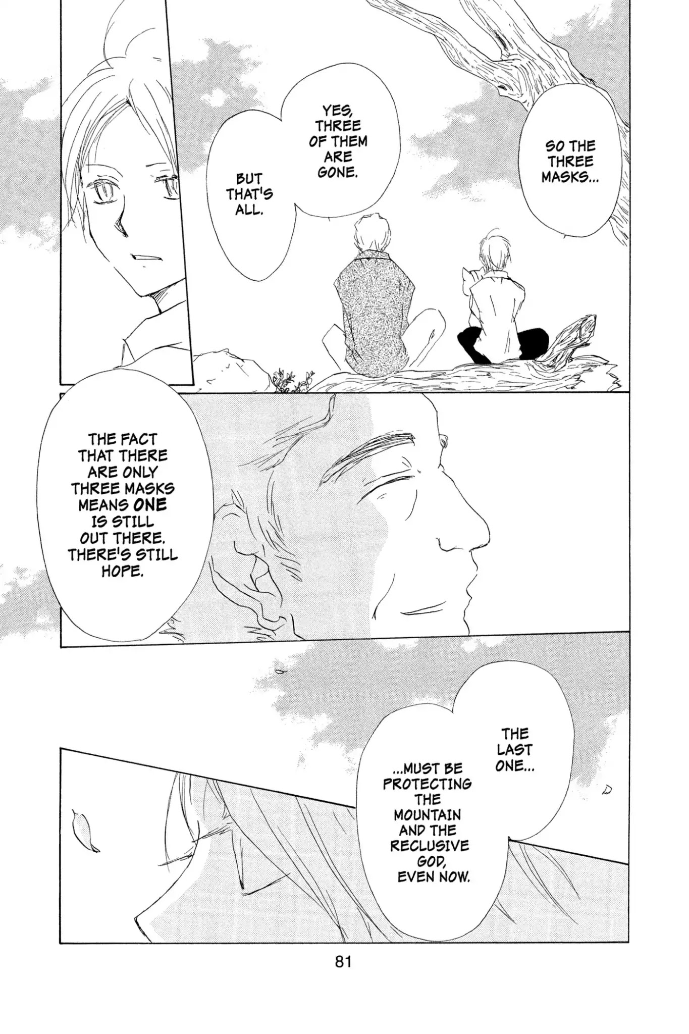 Natsume Yuujinchou Chapter 79 page 29 - Chapter 79