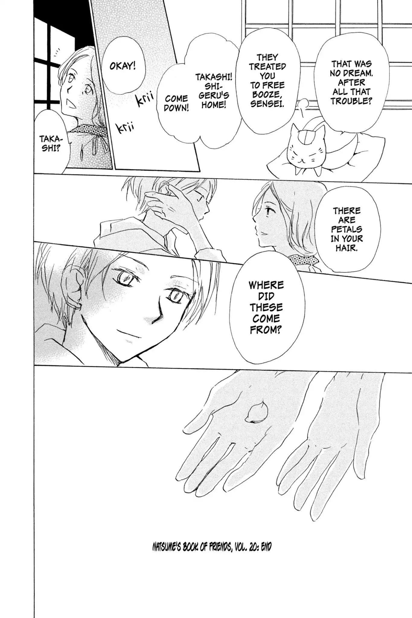 Natsume Yuujinchou Chapter 81 page 40 - Chapter 81