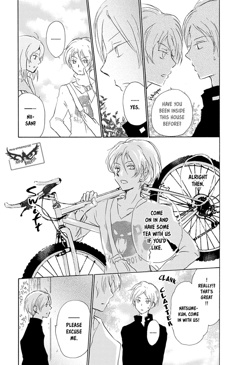 Natsume Yuujinchou Chapter 95 page 22 - Chapter 95: The Two Who Are Bad with Each Other (Part 1)