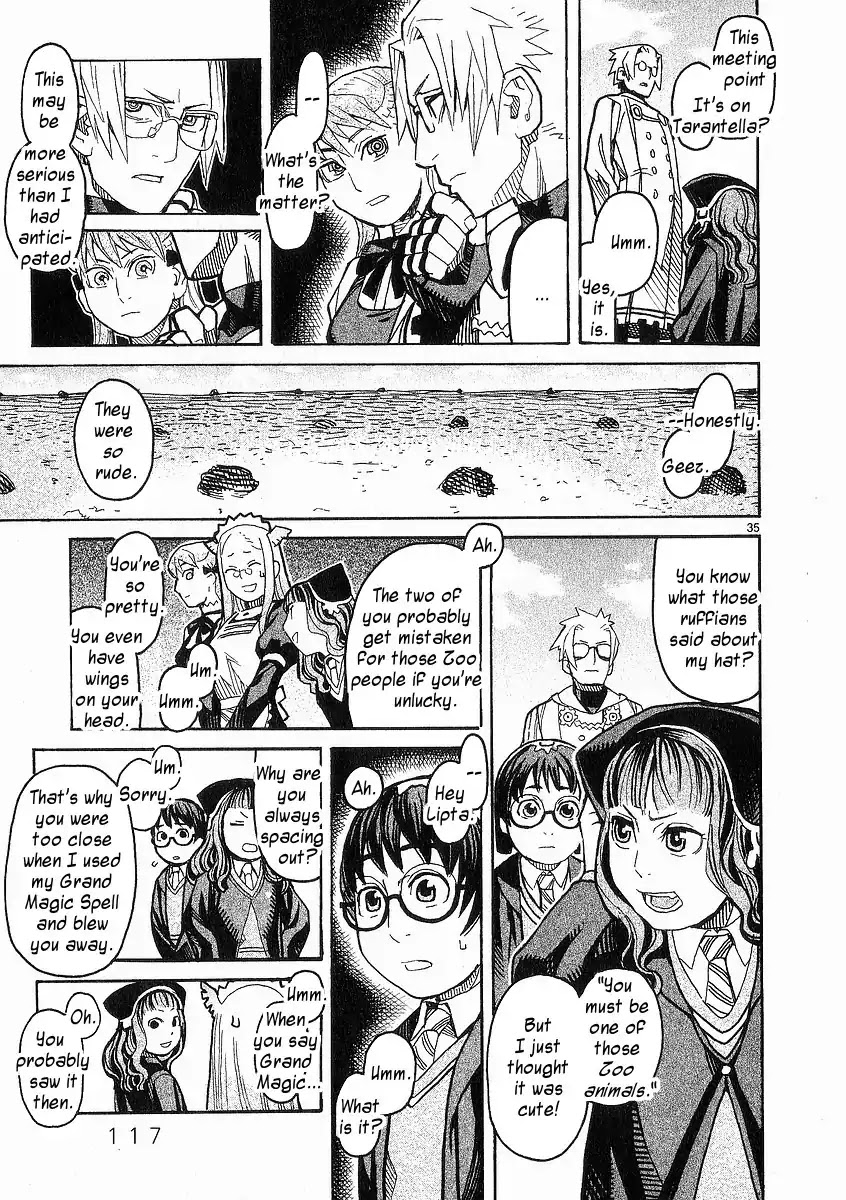 Natsunokumo Chapter 22 page 35 - Chapter 22: Alarum - Part 1