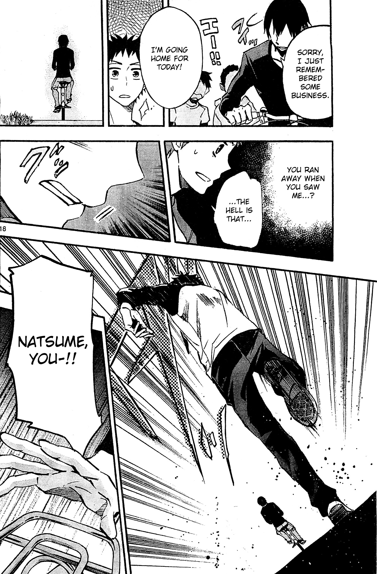 Natsuzora and Run Chapter 10 page 18 - Chapter 10 : Spinning My Wheels