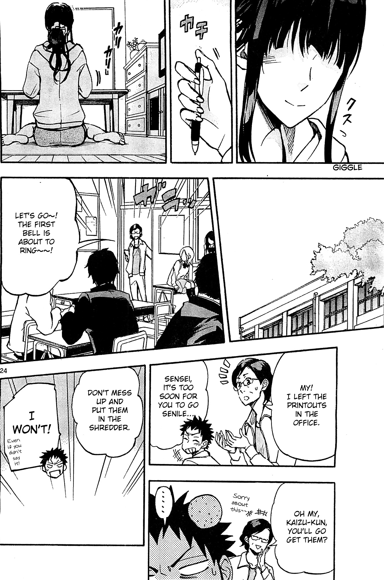 Natsuzora and Run Chapter 10 page 24 - Chapter 10 : Spinning My Wheels