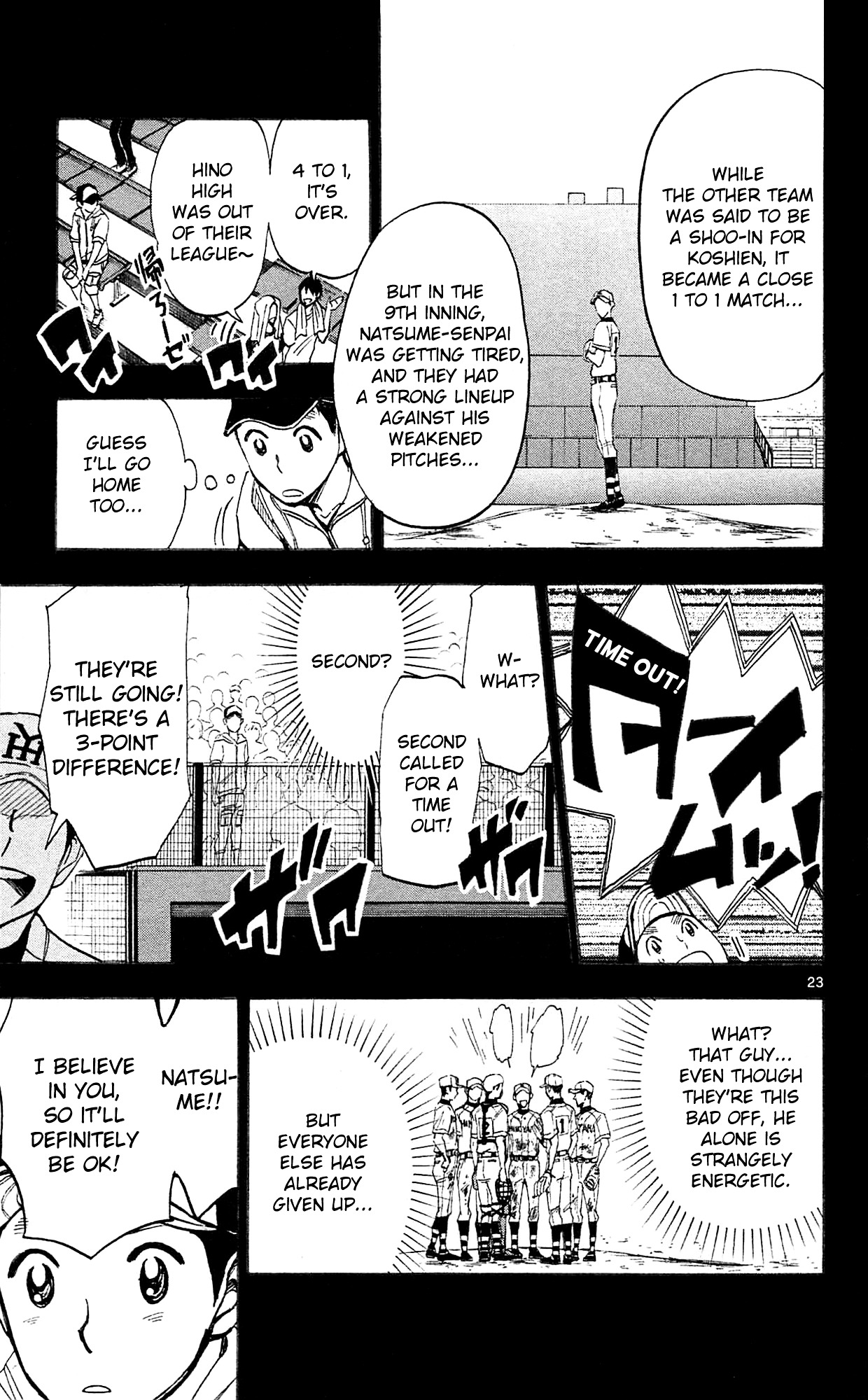 Natsuzora and Run Chapter 3 page 24 - Chapter 3 : Ball Game Tournament