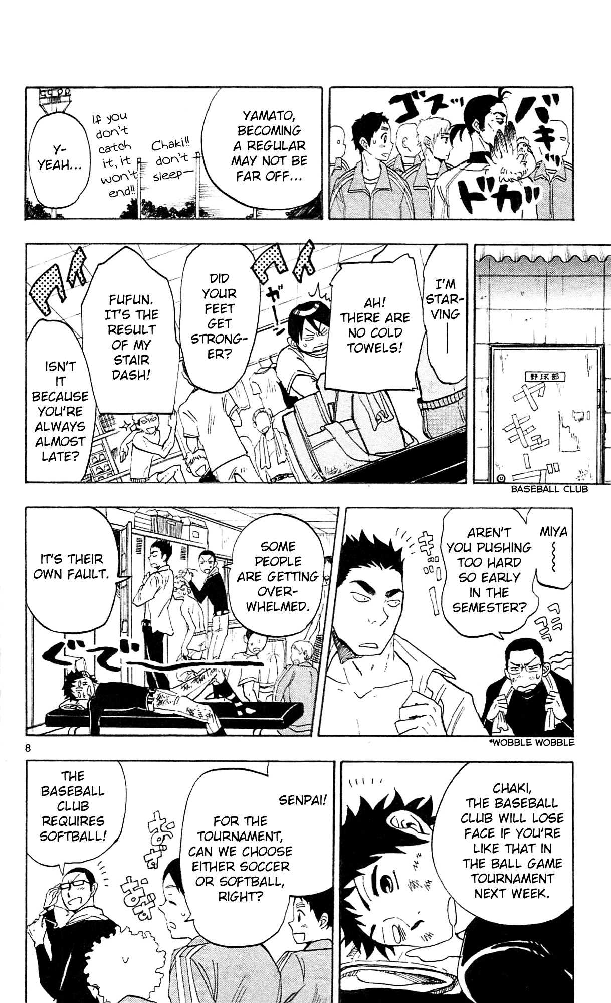 Natsuzora and Run Chapter 3 page 9 - Chapter 3 : Ball Game Tournament