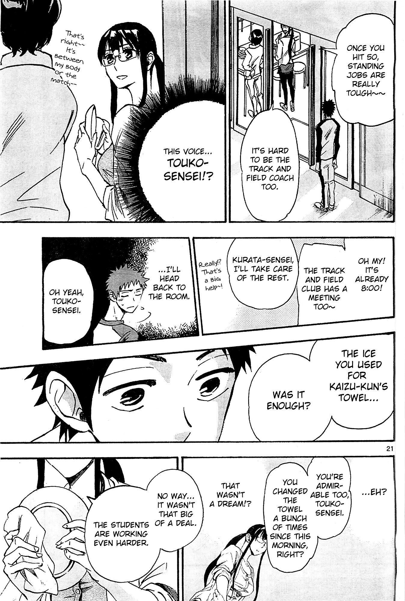 Natsuzora and Run Chapter 7 page 21 - Chapter 7 : I'm Sorry