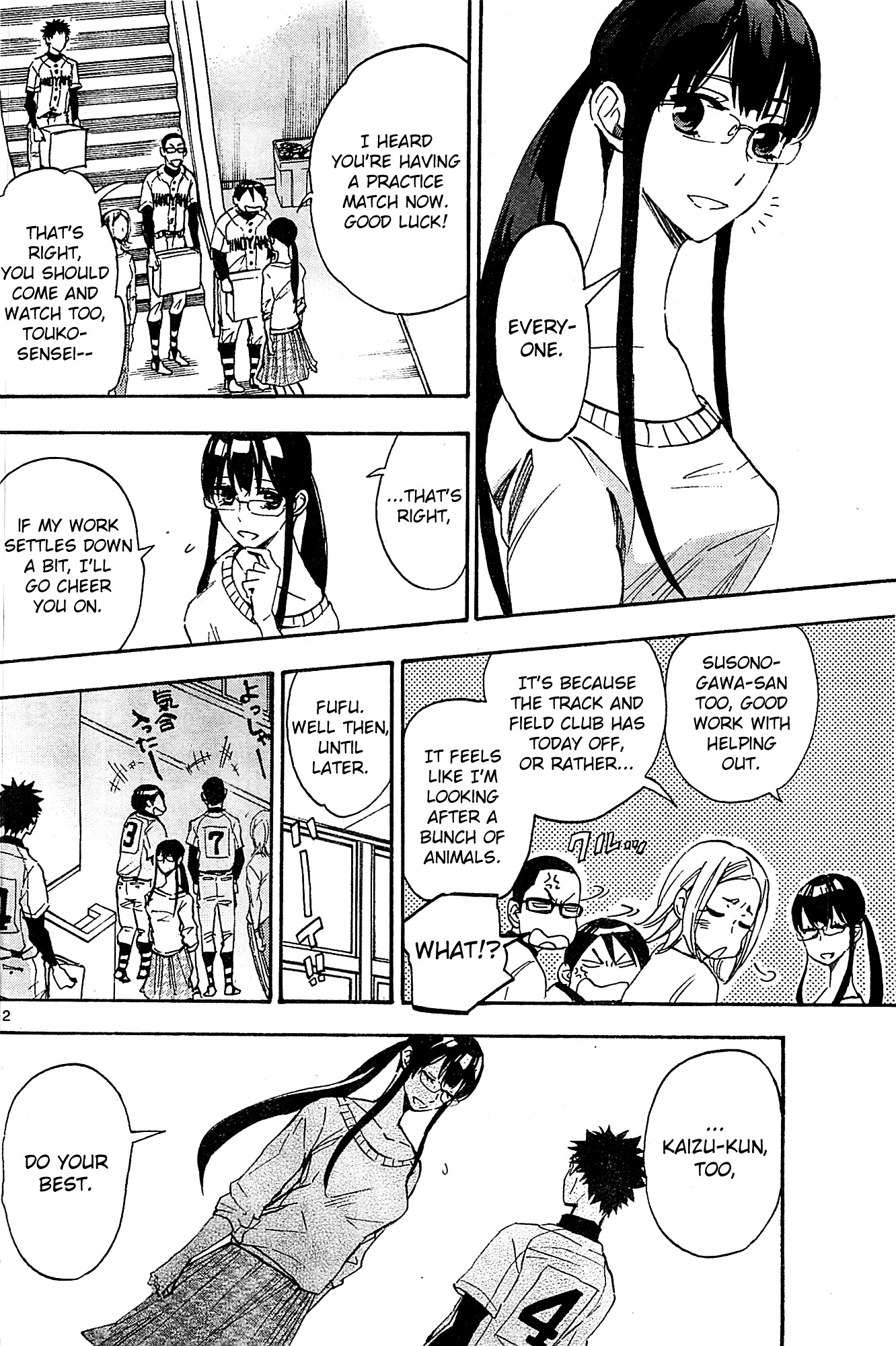 Natsuzora and Run Chapter 8 page 12 - Chapter 8 : Are You in Love?