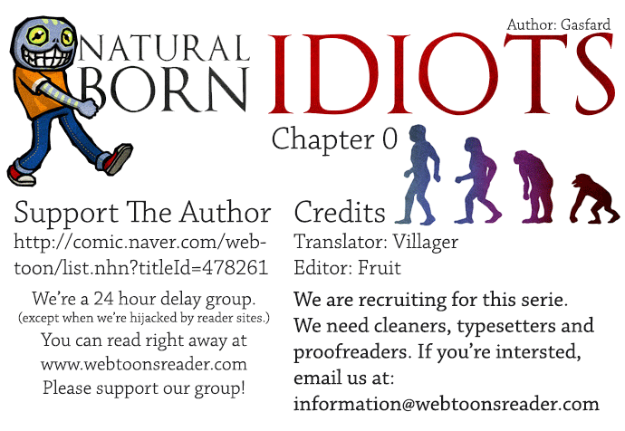 Natural Born Idiots Chapter 0.2 page 1 - Chapter 0 v2 : Prologue