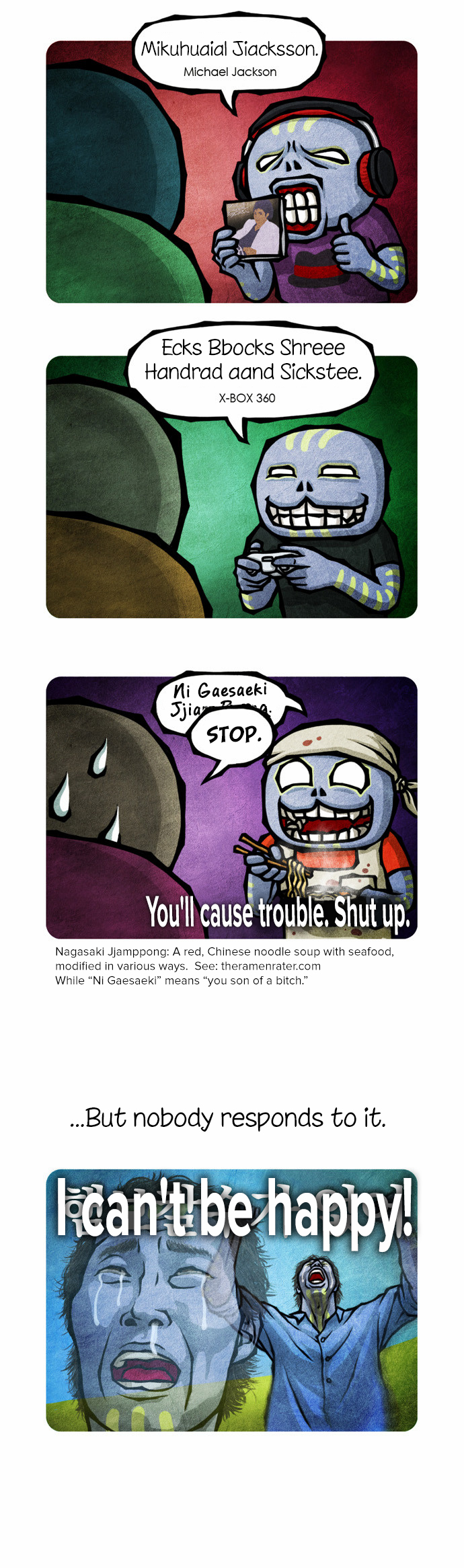 Natural Born Idiots Chapter 1.2 page 6 - Chapter 1 v2 : Hello Everyone