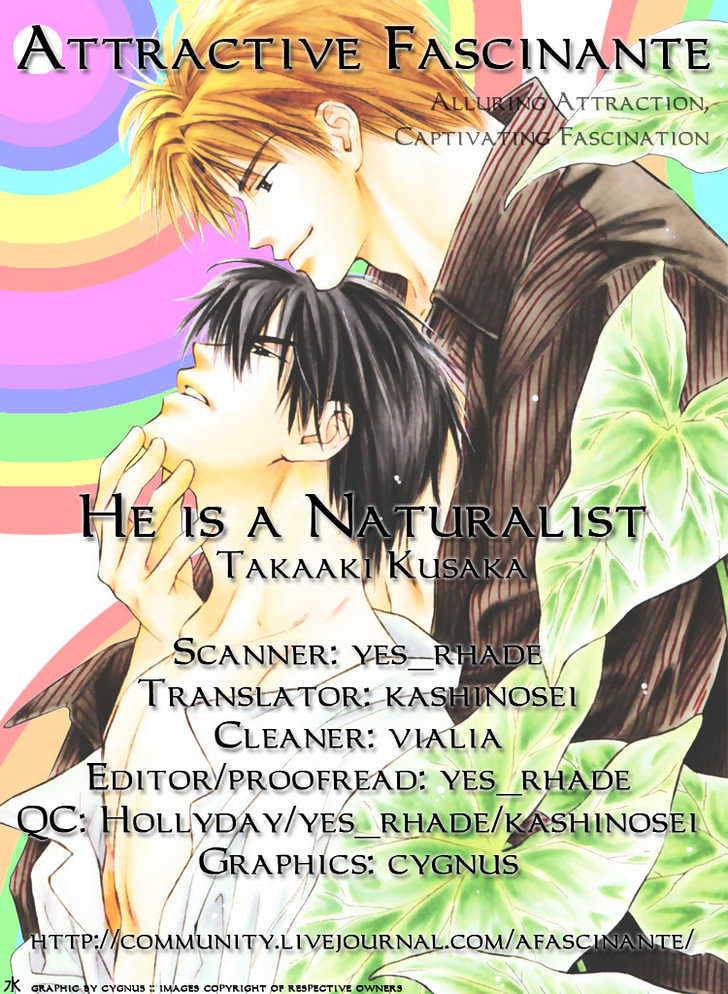 Naturalist no Kare Chapter 1 page 11 - Chapter 1 : He Is A Naturalist