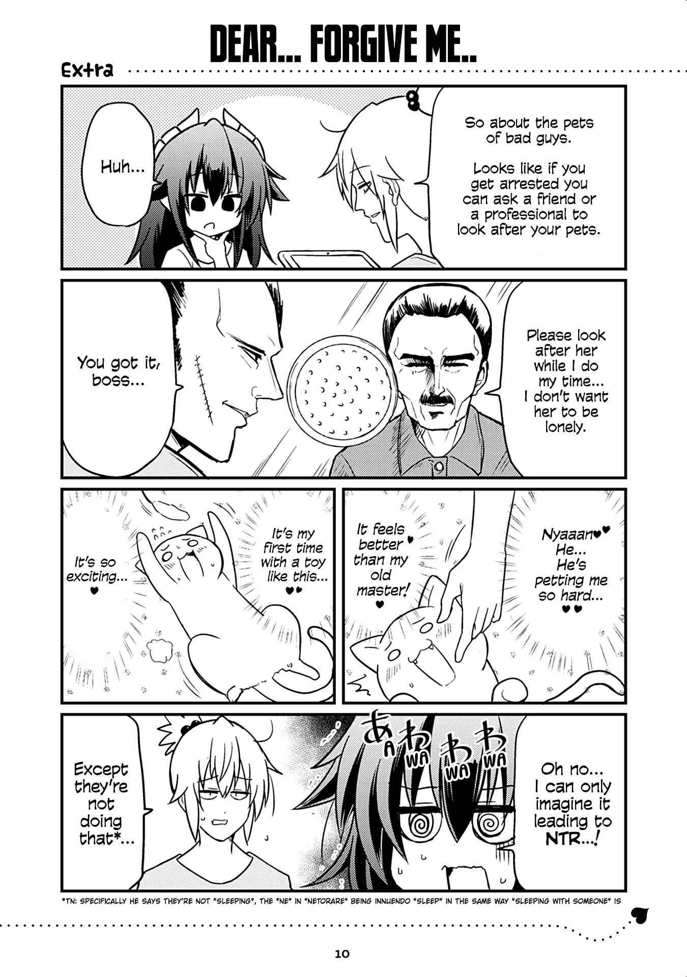 Naughty Succubus "Saki-chan" Chapter 105.5 page 1 - Chapter 105.5: Dear... Forgive me...