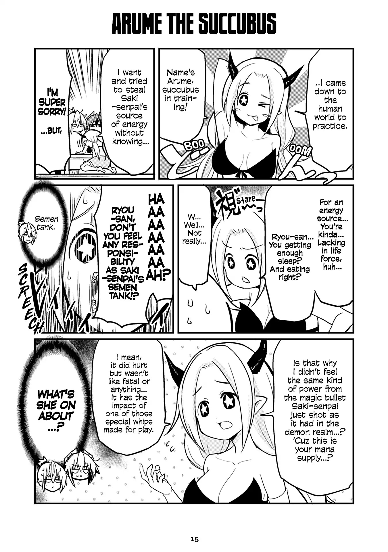 Naughty Succubus "Saki-chan" Chapter 109 page 1 - Chapter 109: Arume the succubus