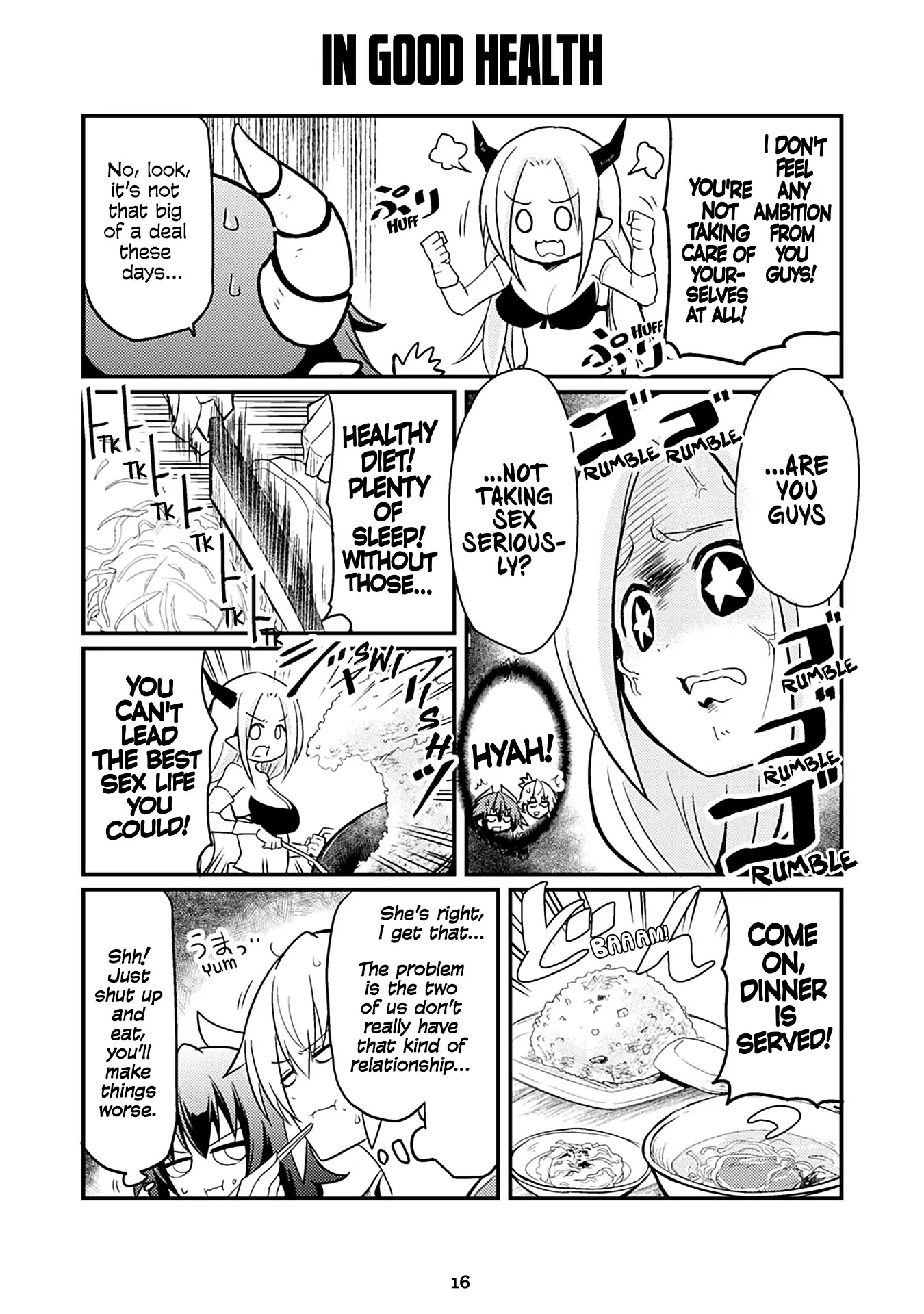 Naughty Succubus "Saki-chan" Chapter 110 page 1 - Chapter 110: In good health