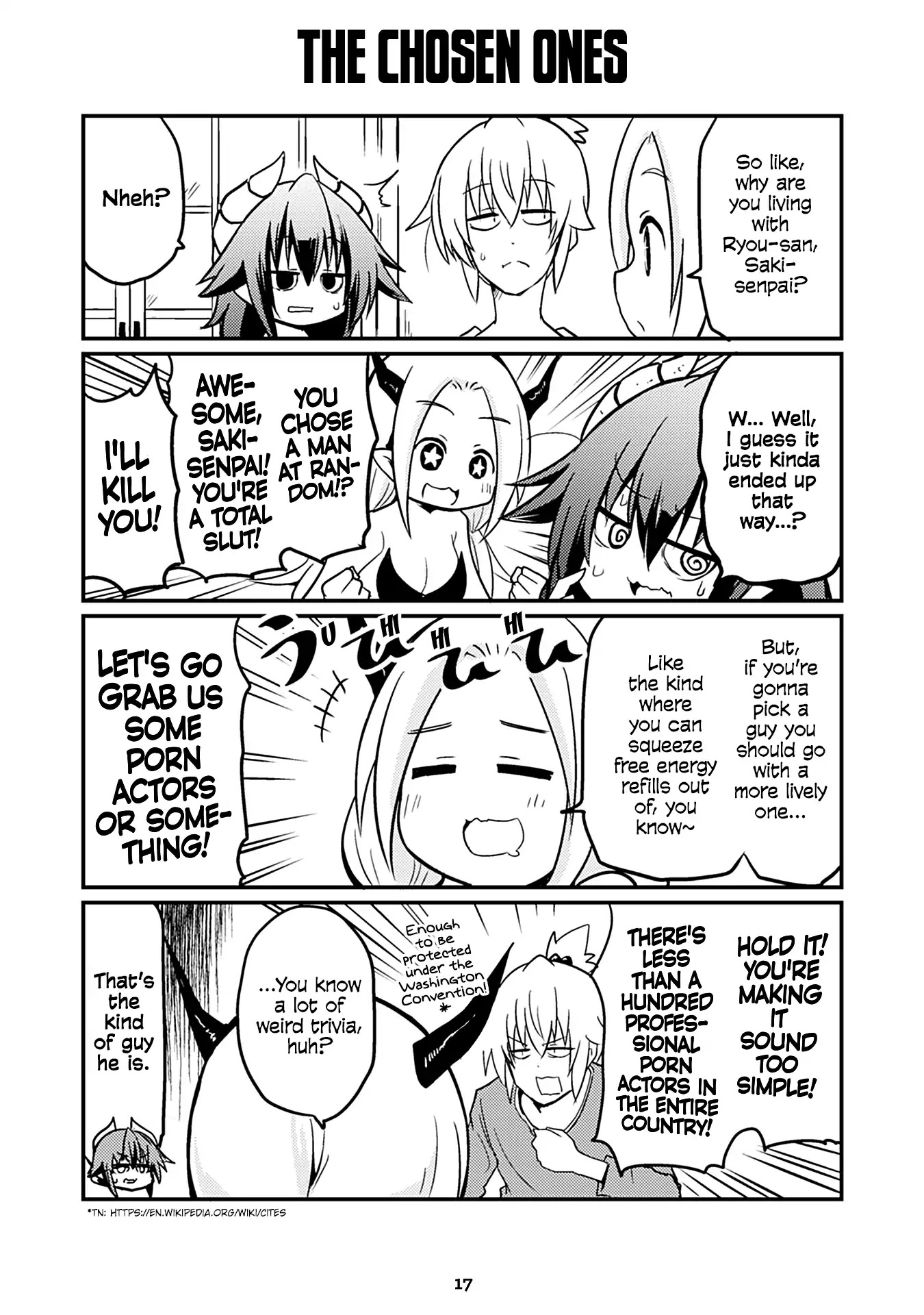 Naughty Succubus "Saki-chan" Chapter 111 page 1 - Chapter 111: The chosen ones