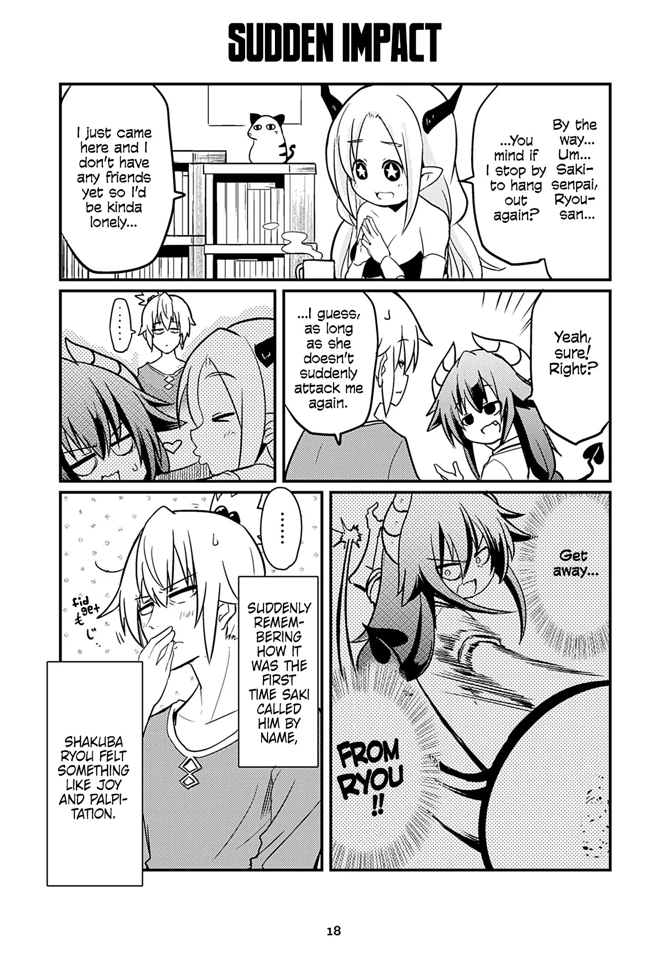 Naughty Succubus "Saki-chan" Chapter 112 page 1 - Chapter 112: Sudden Impact