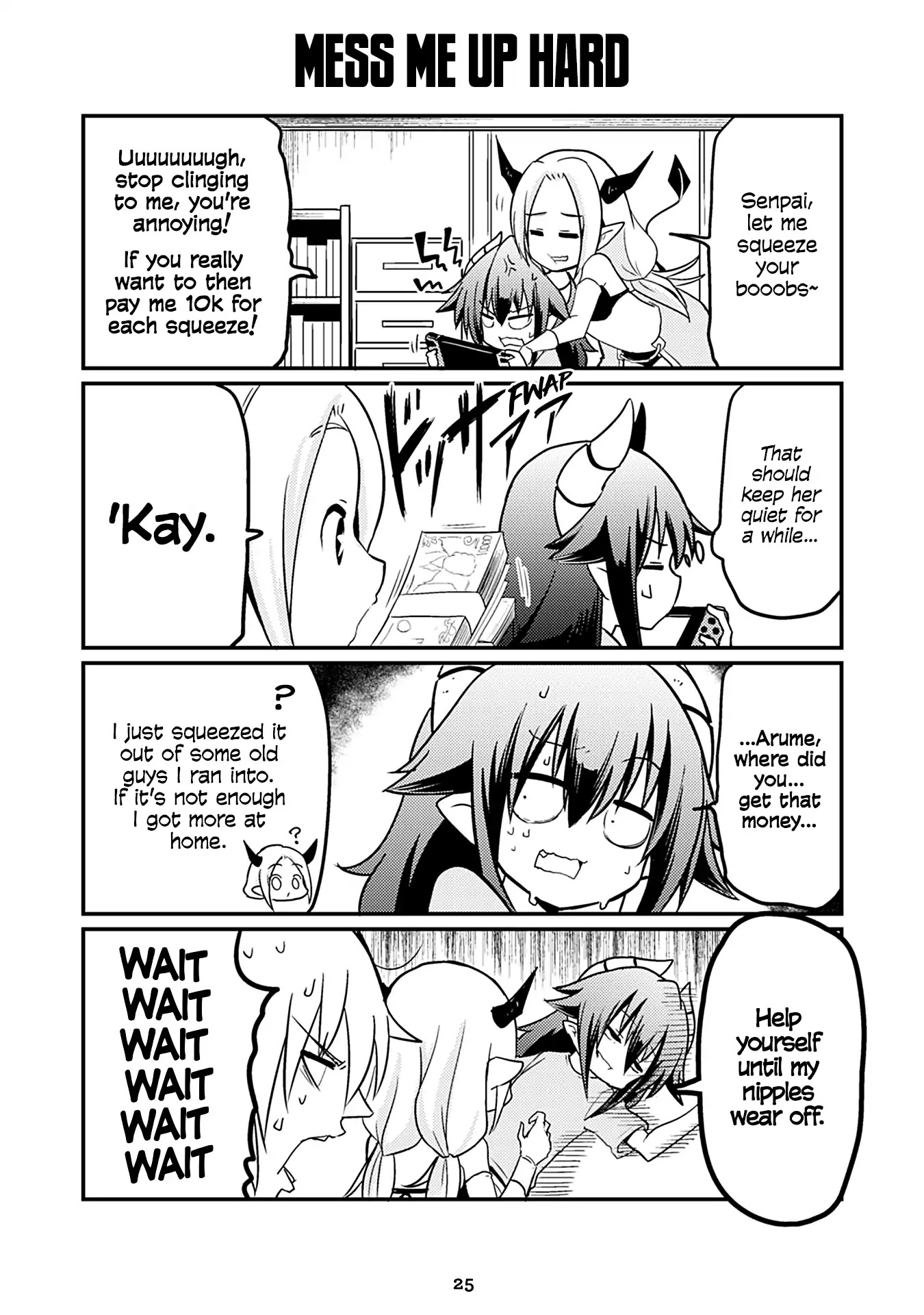 Naughty Succubus "Saki-chan" Chapter 117 page 1 - Chapter 117: Mess me up hard