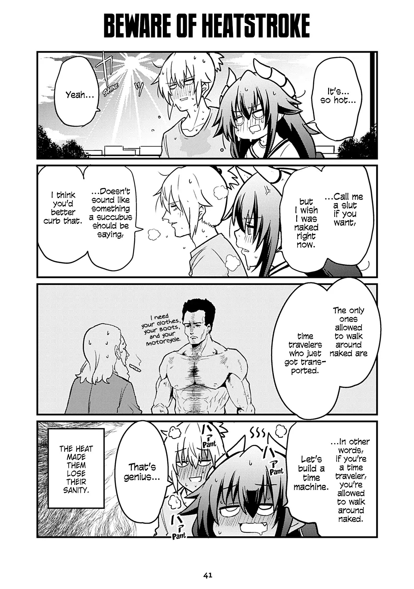 Naughty Succubus "Saki-chan" Chapter 133 page 1 - Chapter 133: Beware of heatstroke