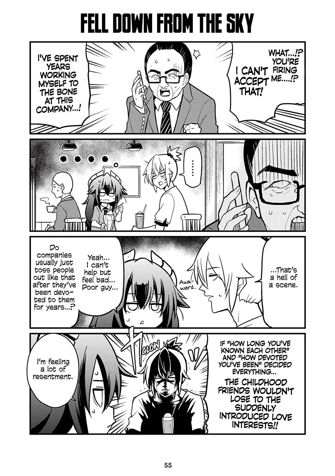 Naughty Succubus "Saki-chan" Chapter 143 page 1 - Chapter 143: Fell down from the sky
