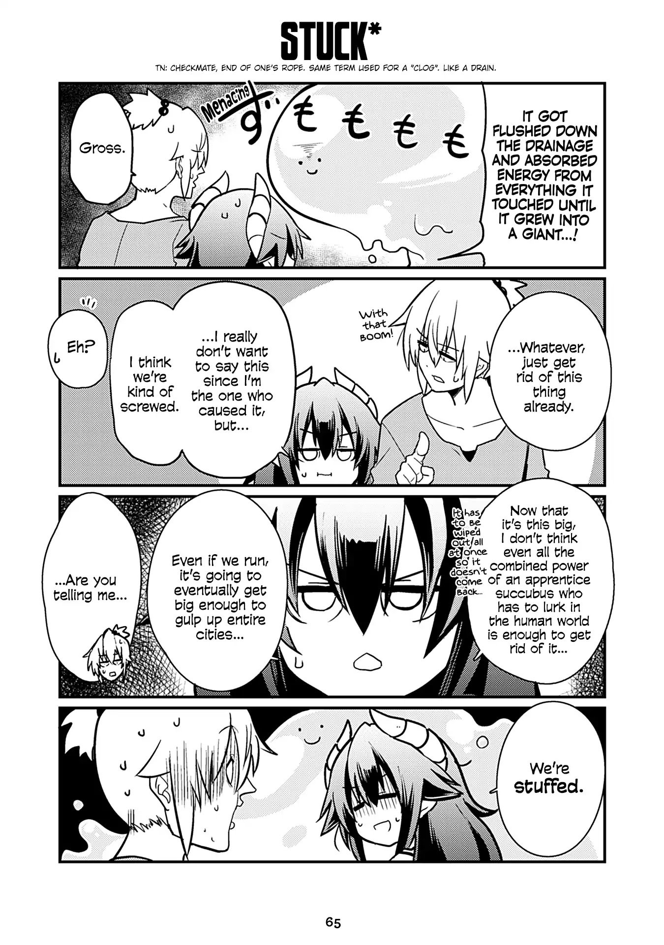 Naughty Succubus "Saki-chan" Chapter 151 page 1 - Chapter 151: Stuck