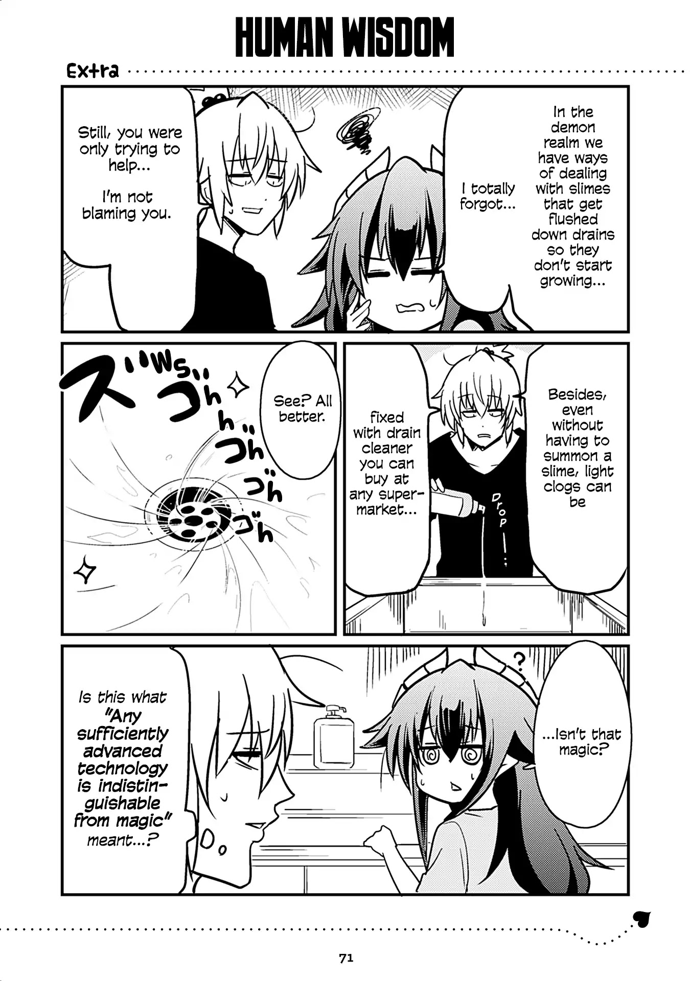 Naughty Succubus "Saki-chan" Chapter 156.5 page 1 - Chapter 156.5: Human Wisdom