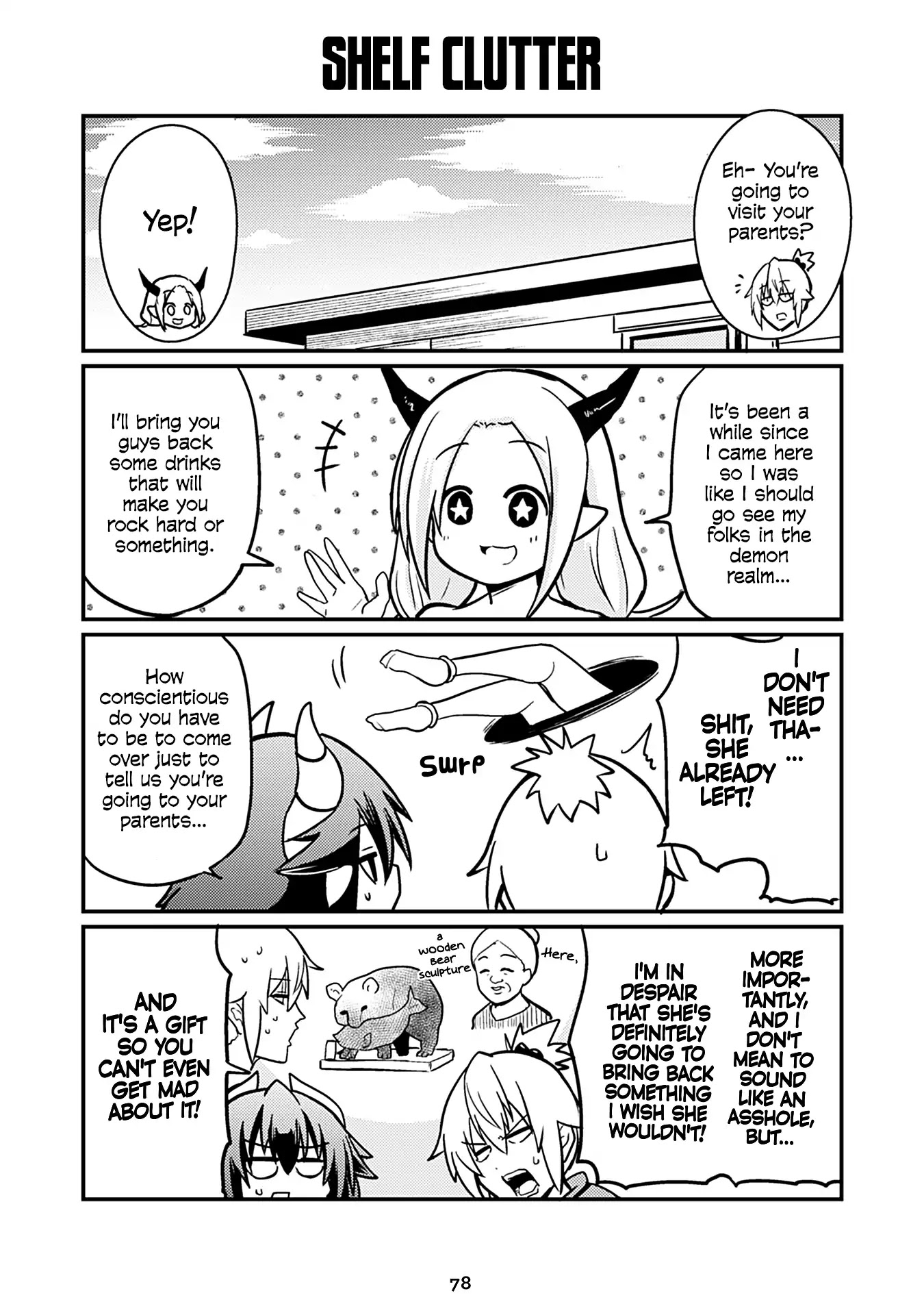 Naughty Succubus "Saki-chan" Chapter 160 page 1 - Chapter 160: Shelf Clutter