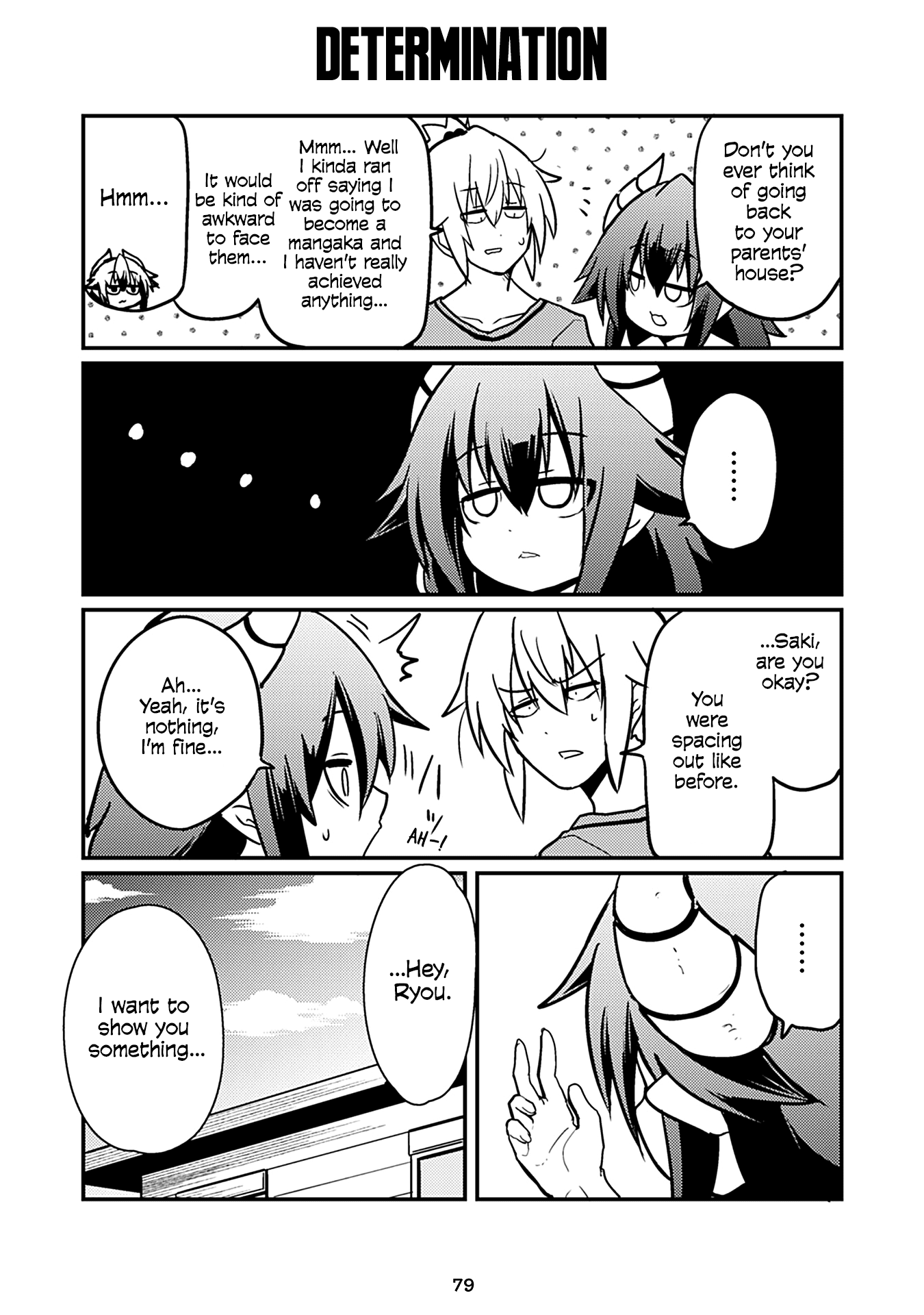 Naughty Succubus "Saki-chan" Chapter 161 page 1 - Chapter 161: Determination
