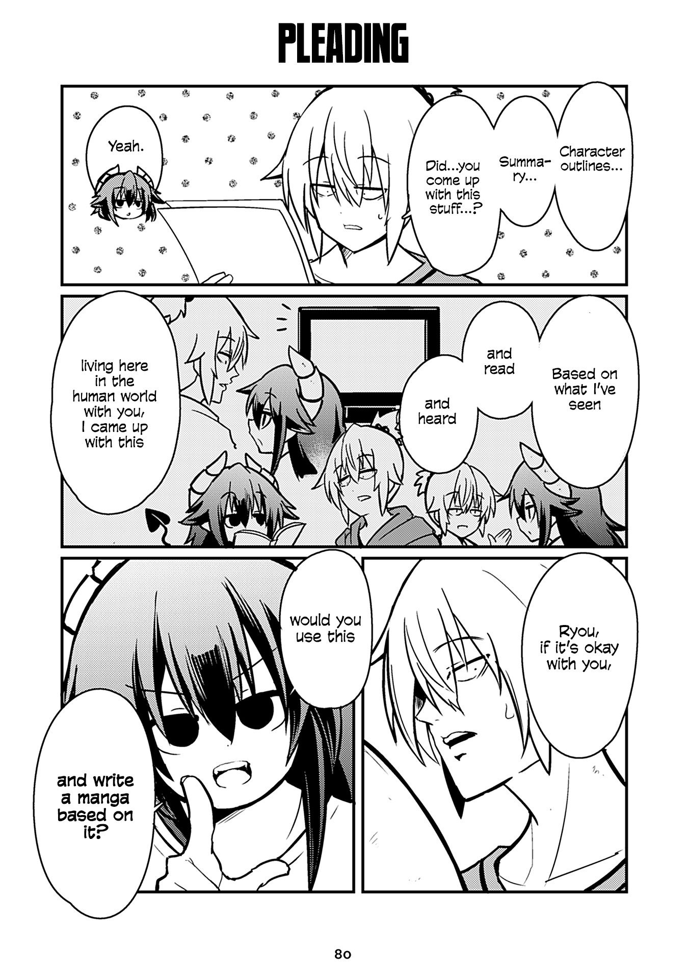 Naughty Succubus "Saki-chan" Chapter 162 page 1 - Chapter 162: Pleading