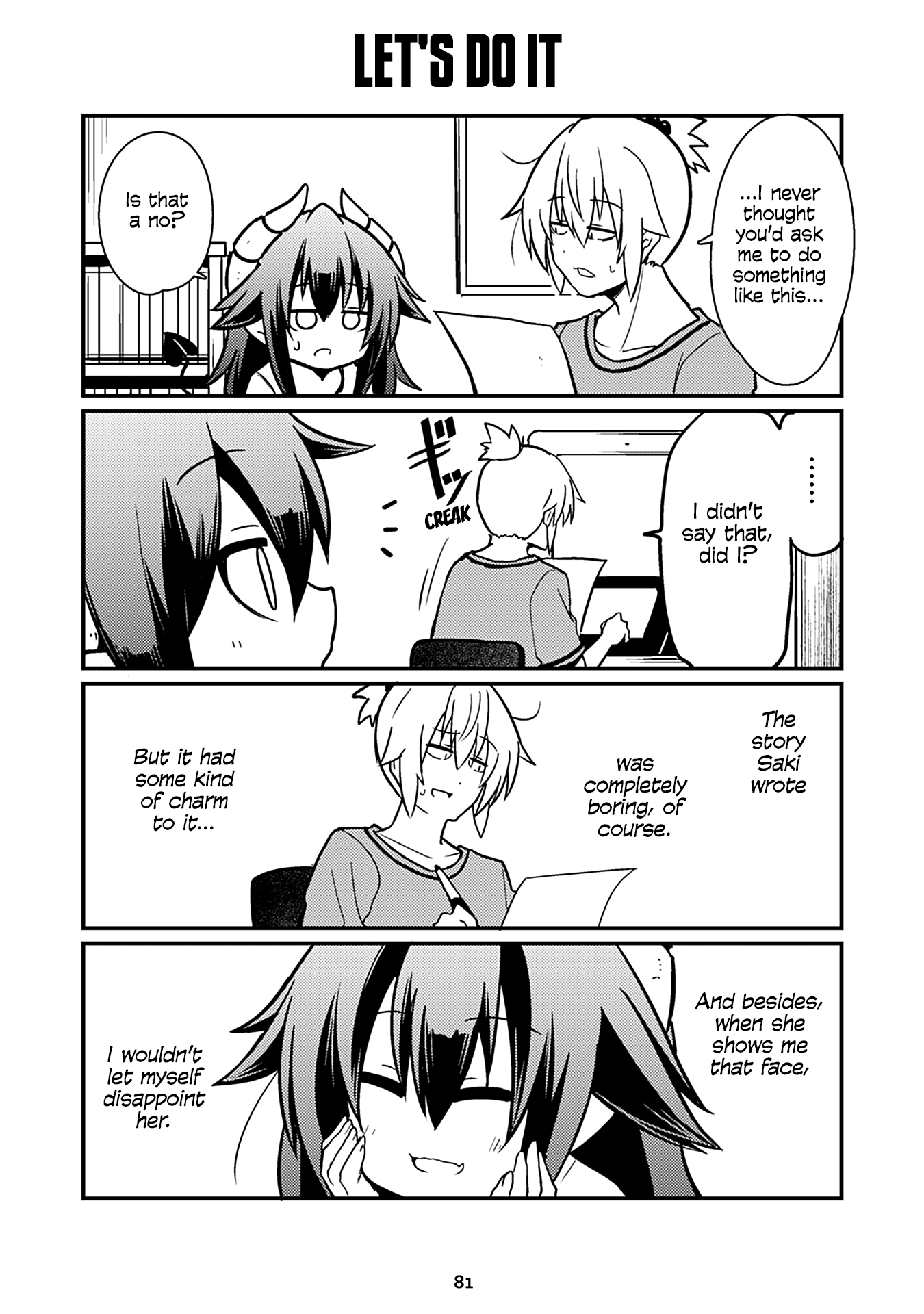 Naughty Succubus "Saki-chan" Chapter 163 page 1 - Chapter 163: Let's do it