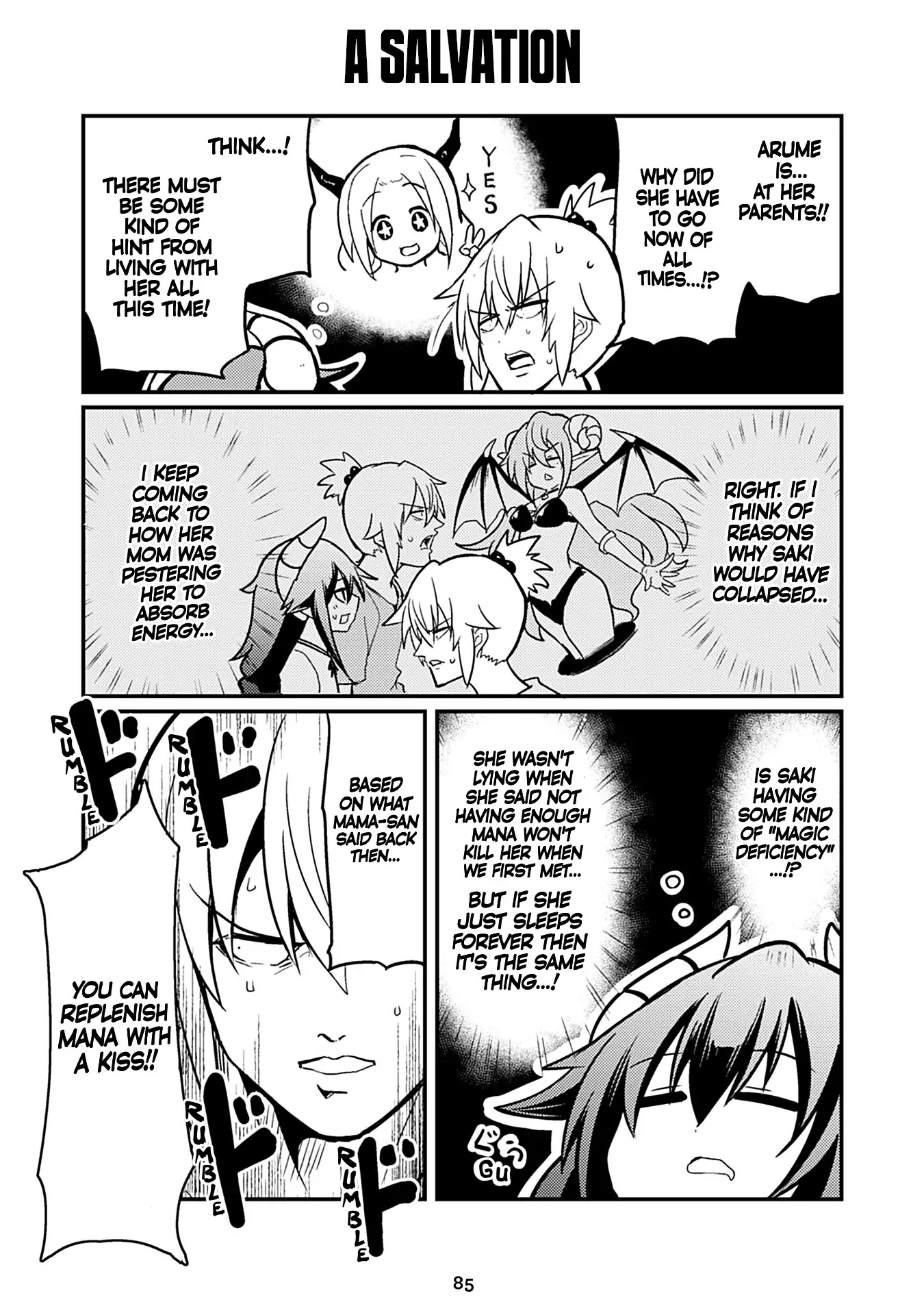 Naughty Succubus "Saki-chan" Chapter 167 page 1 - Chapter 167: A salvation
