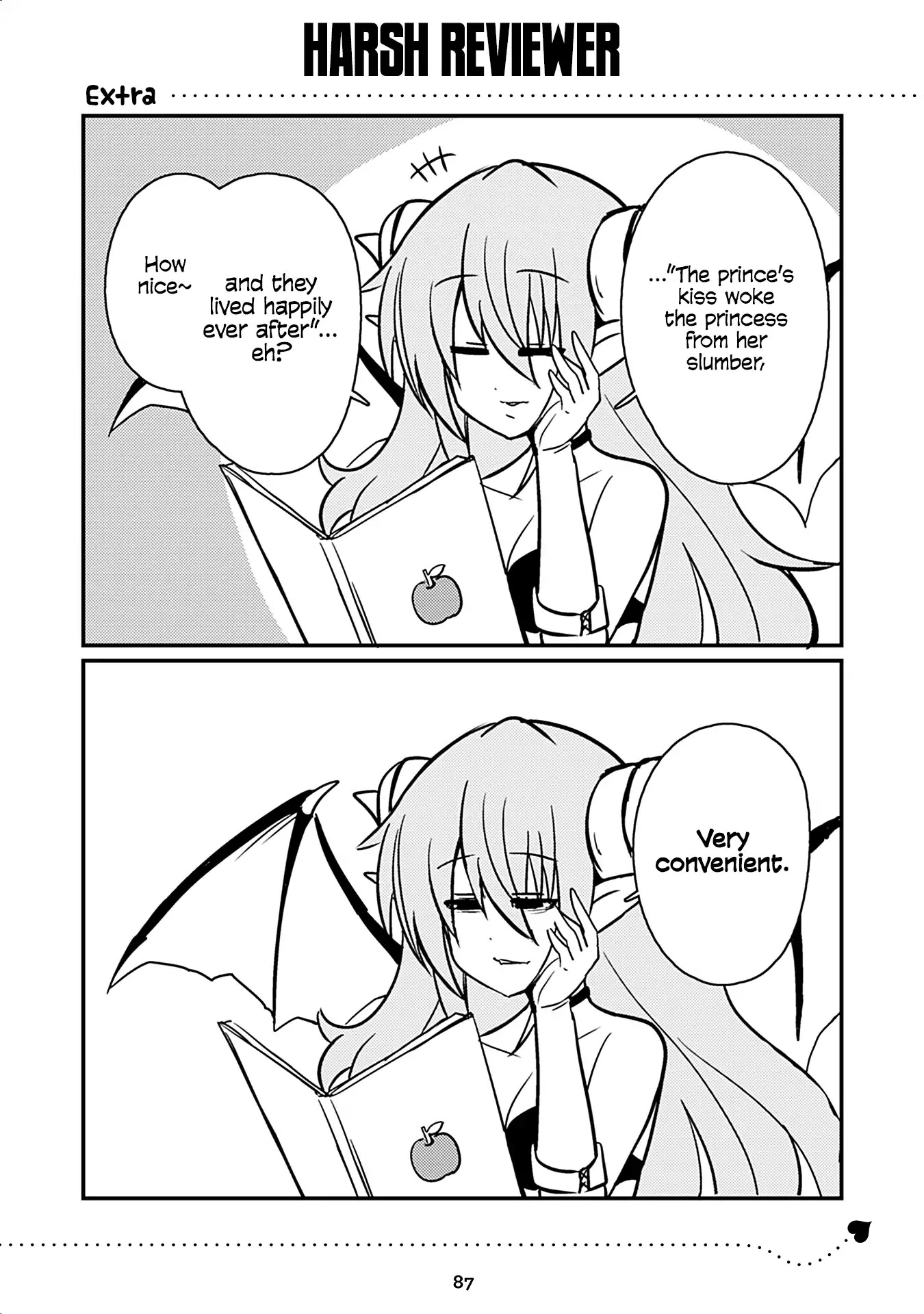 Naughty Succubus "Saki-chan" Chapter 168.5 page 1 - Chapter 168.5: Harsh reviewer