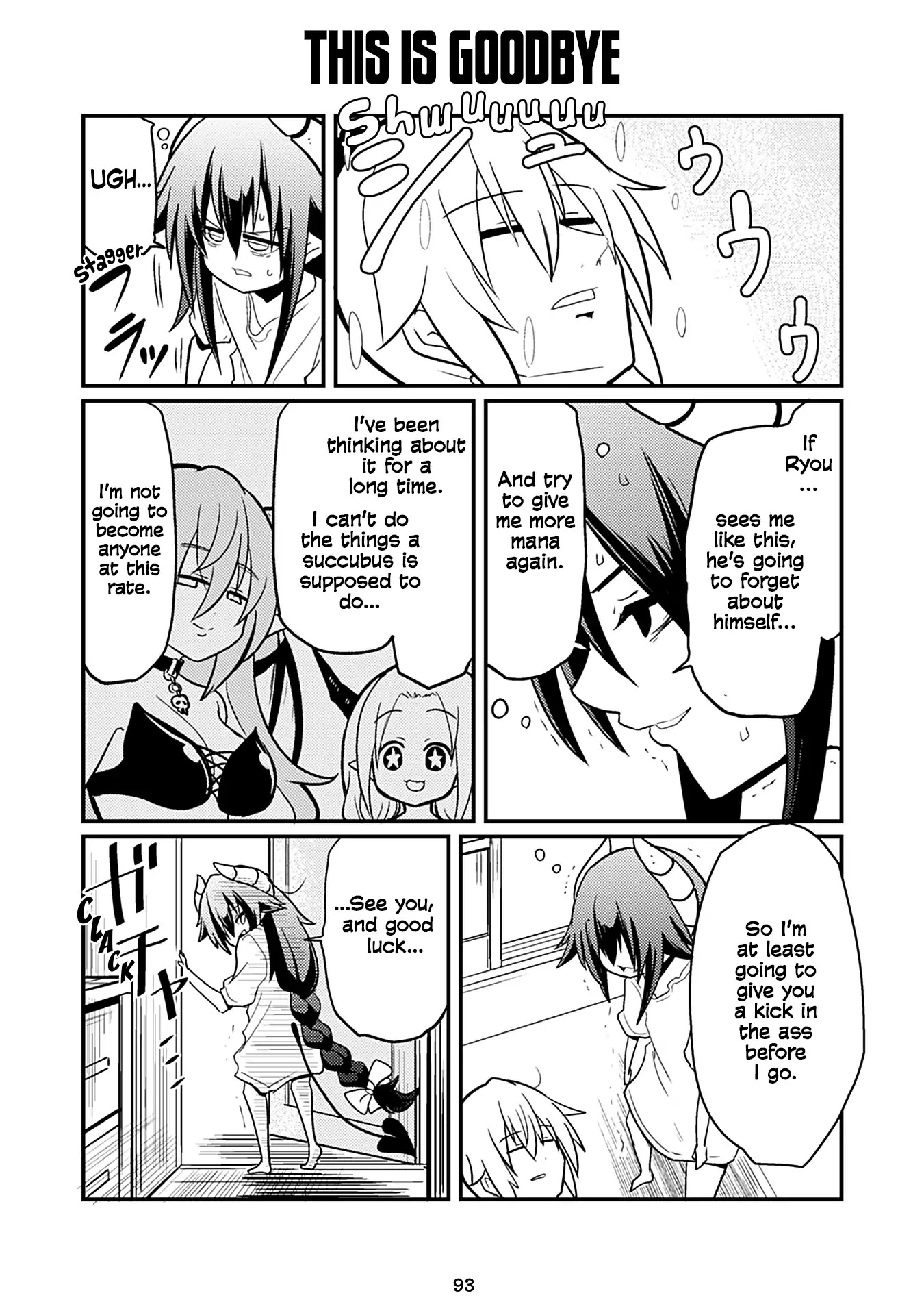 Naughty Succubus "Saki-chan" Chapter 173 page 1 - Chapter 173: This is goodbye