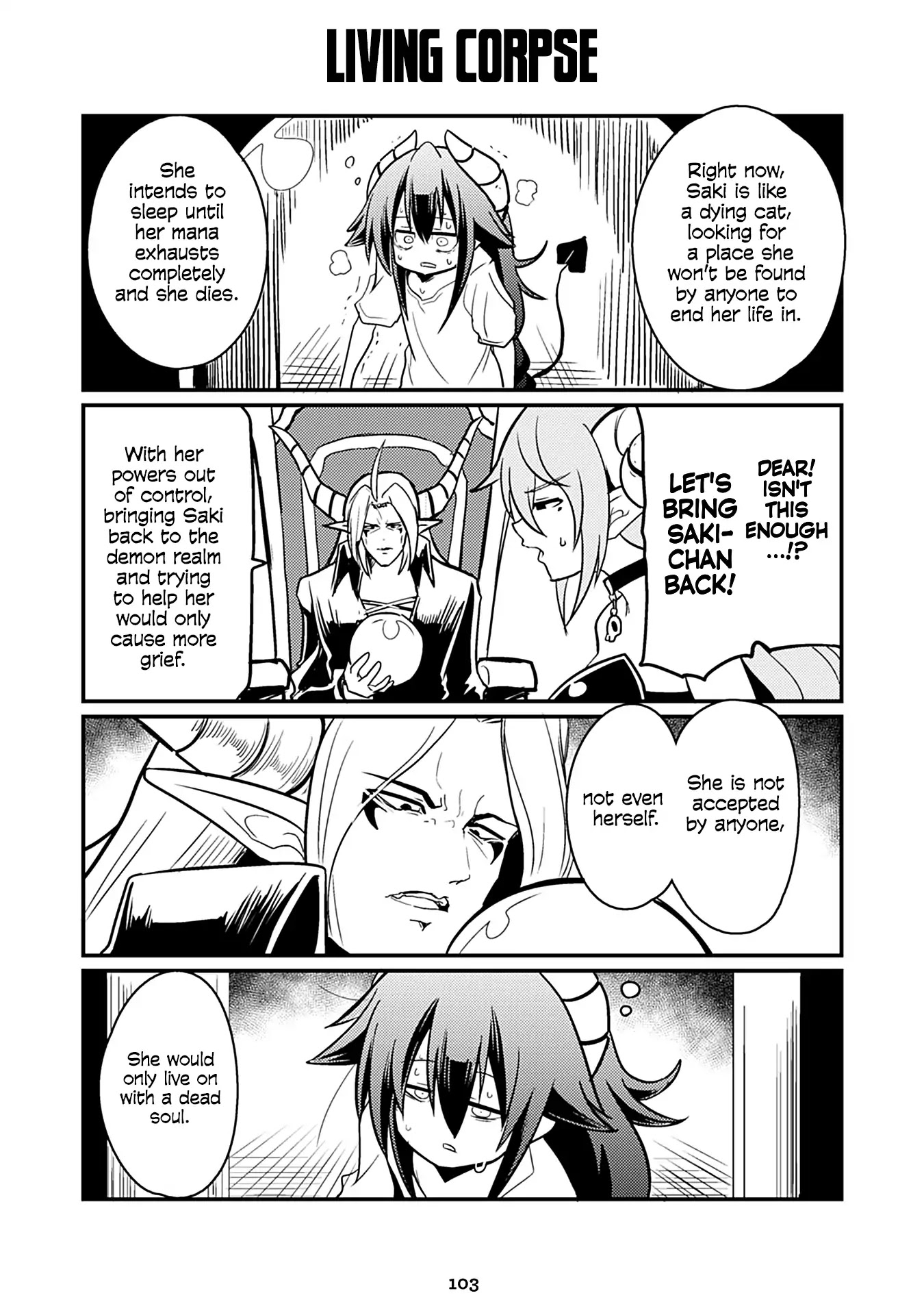 Naughty Succubus "Saki-chan" Chapter 181 page 1 - Chapter 181: Living Corpse