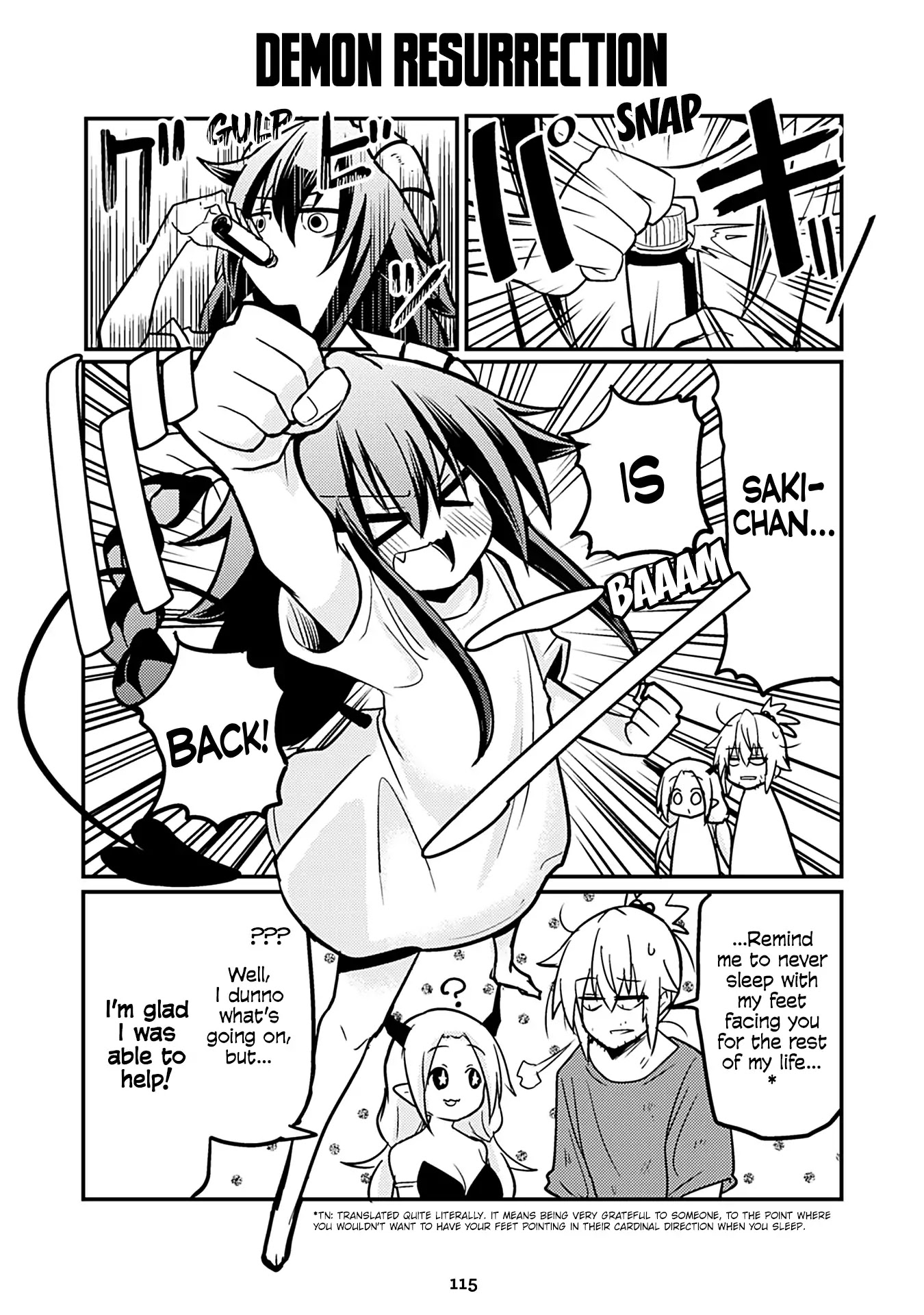 Naughty Succubus "Saki-chan" Chapter 191 page 1 - Chapter 191: Demon resurrection