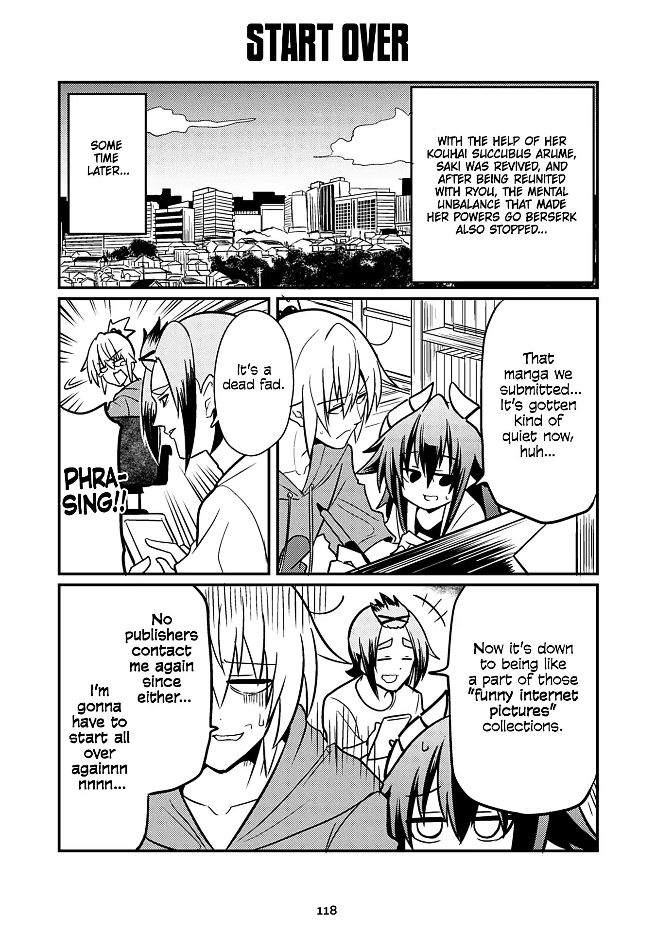 Naughty Succubus "Saki-chan" Chapter 192 page 1 - Chapter 192: Start over
