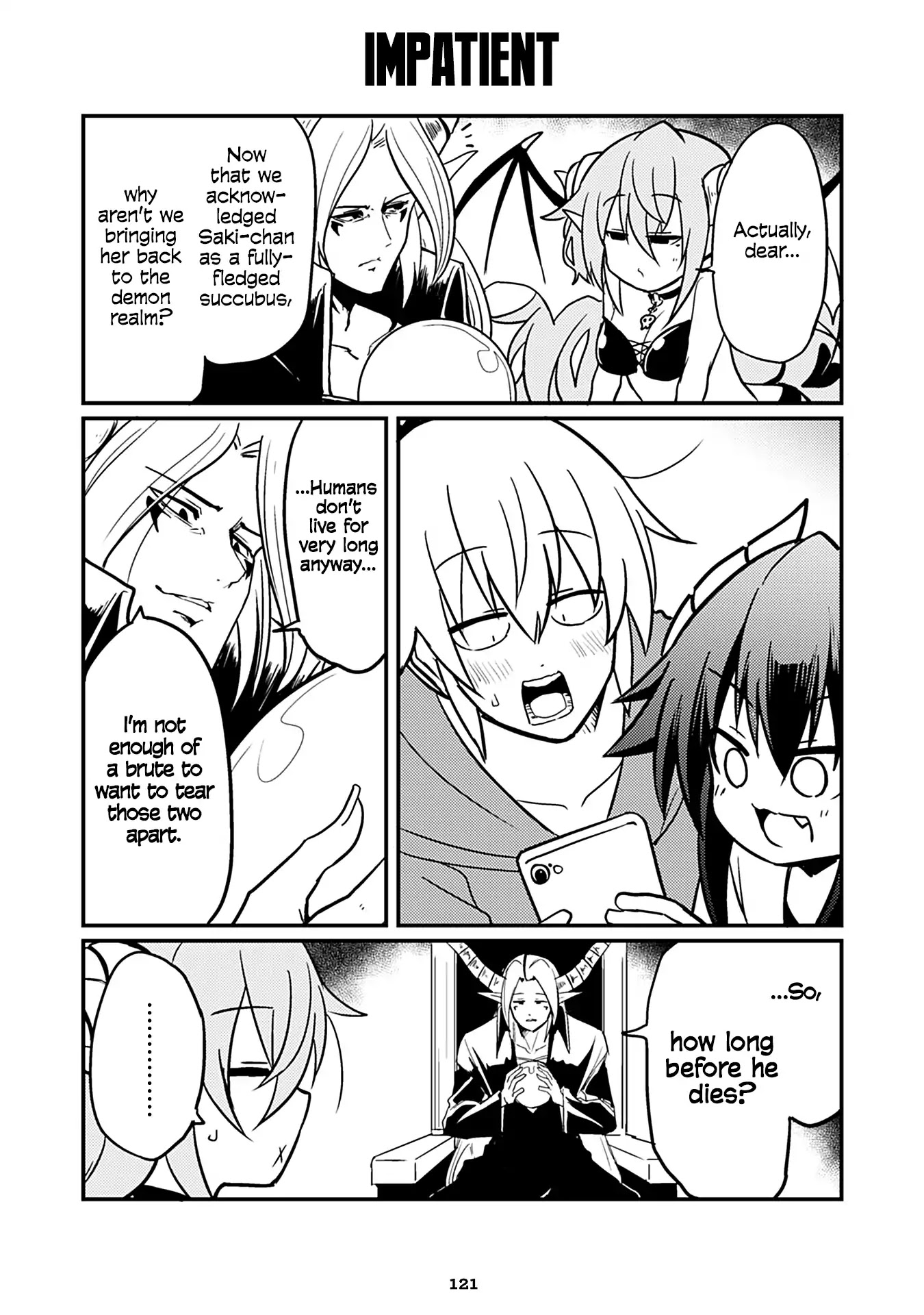 Naughty Succubus "Saki-chan" Chapter 195 page 1 - Chapter 195: Impatient