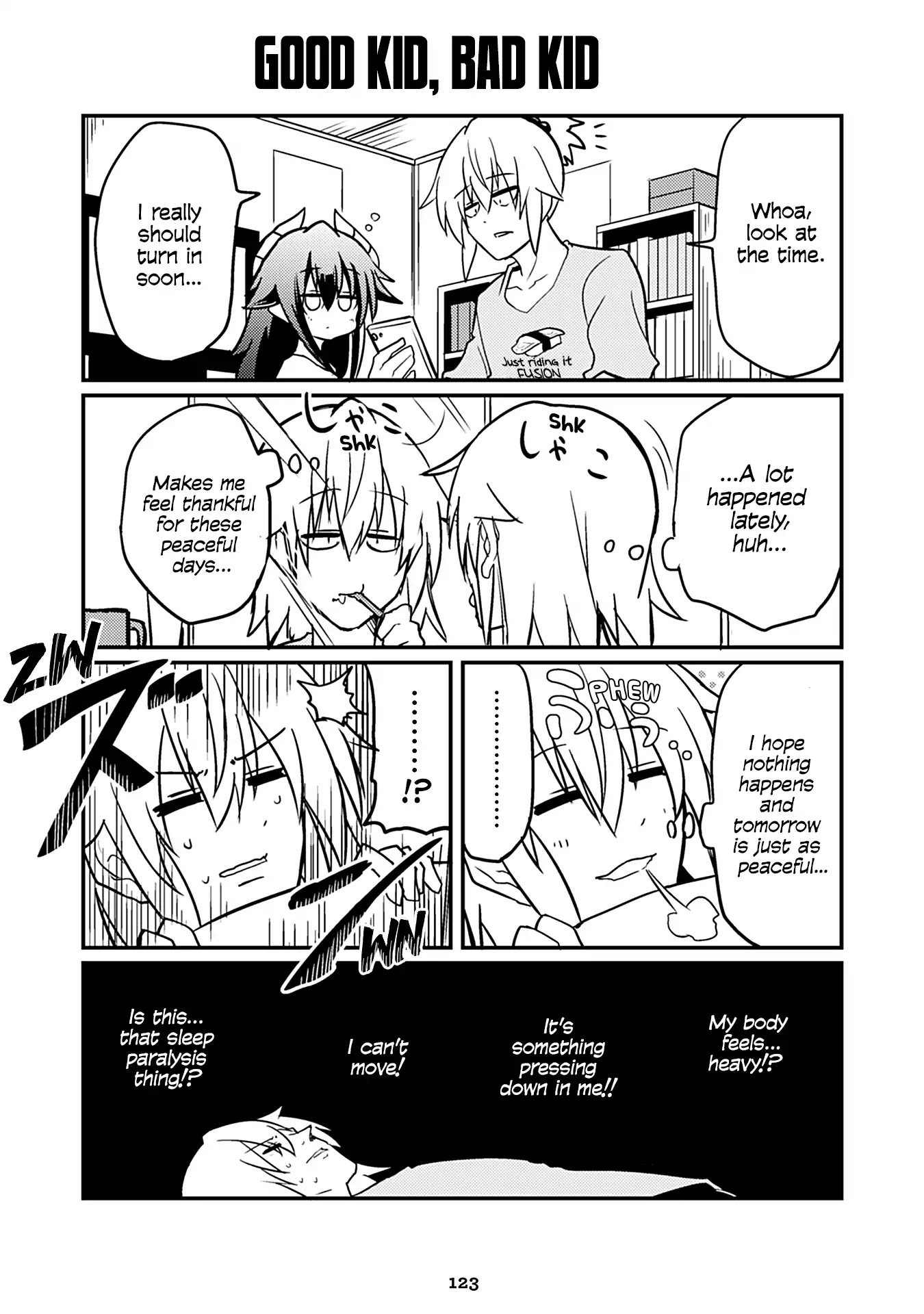 Naughty Succubus "Saki-chan" Chapter 197 page 1 - Chapter 197: Good Kid, Bad Kid