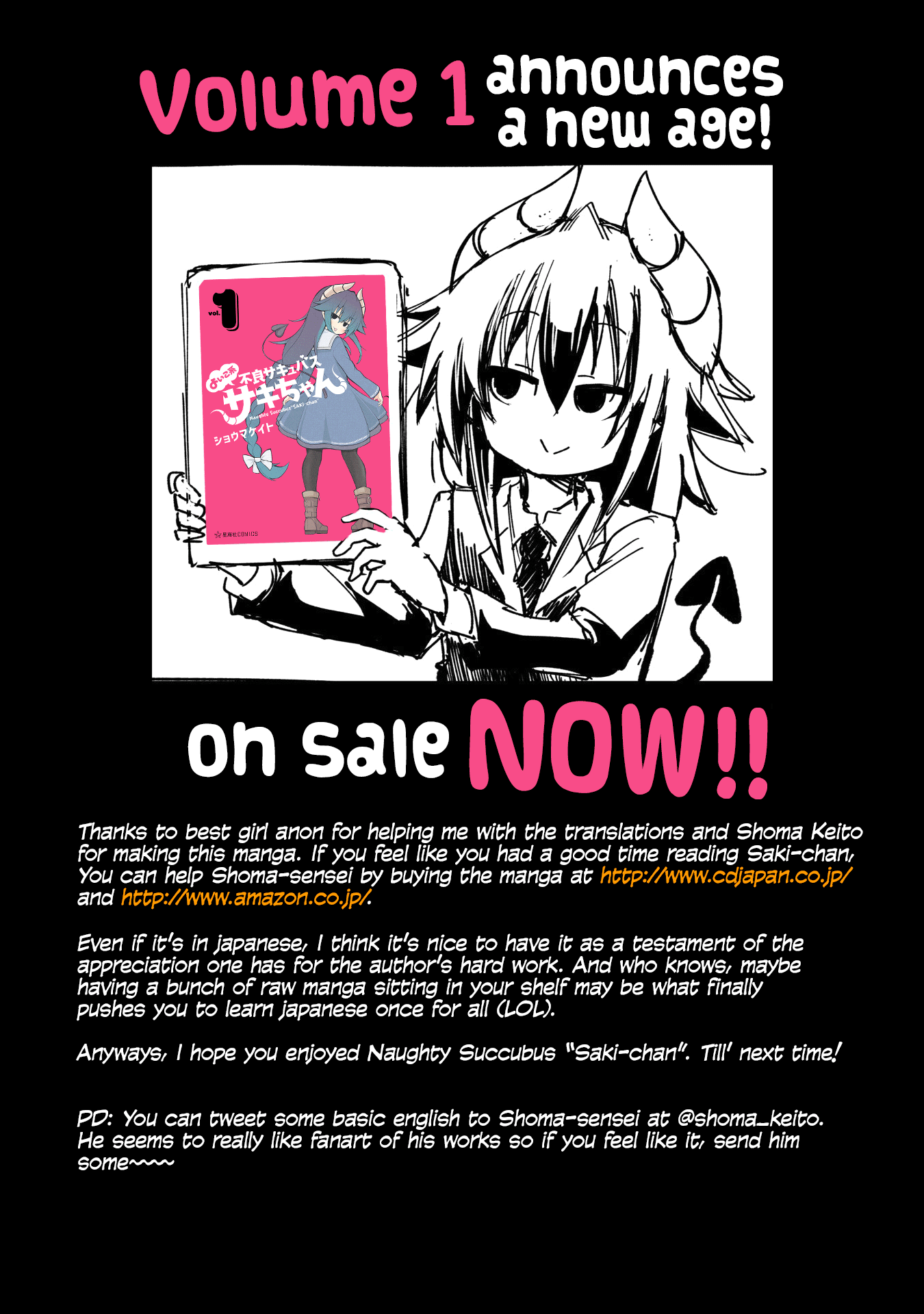 Naughty Succubus "Saki-chan" Chapter 199 page 10 - Chapter 199: Naughty Succubus "Saki-chan" [END]