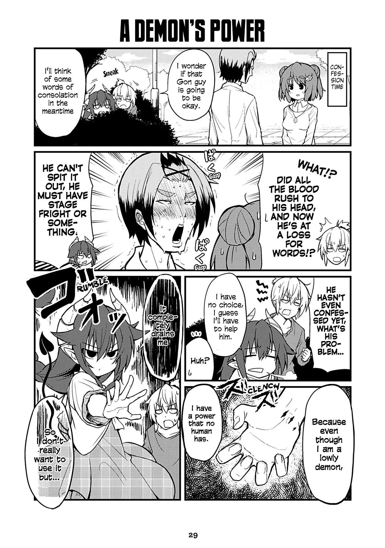 Naughty Succubus "Saki-chan" Chapter 27 page 1 - Chapter 27: A demon's power