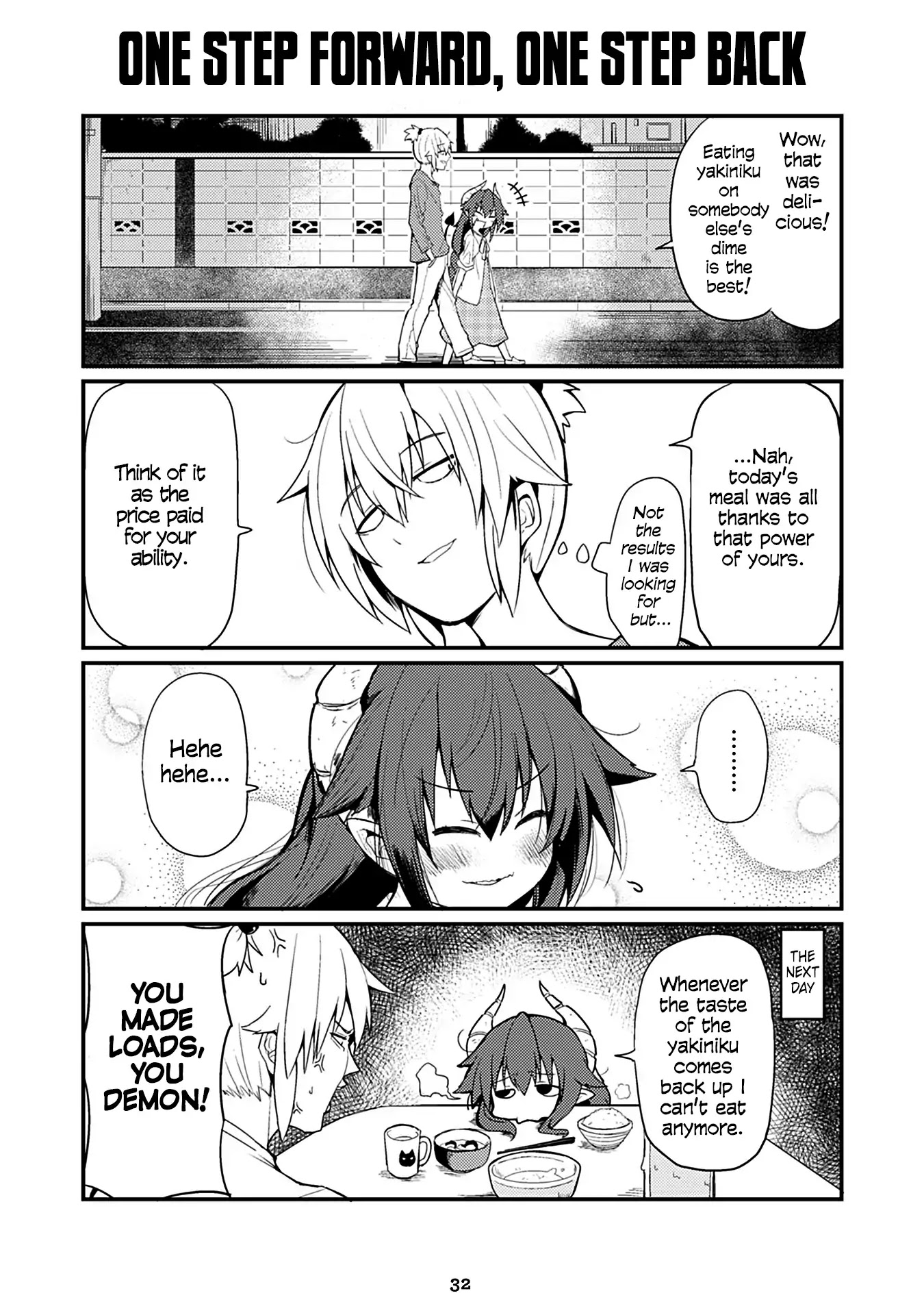 Naughty Succubus "Saki-chan" Chapter 30 page 1 - Chapter 30: One step forward, one step back