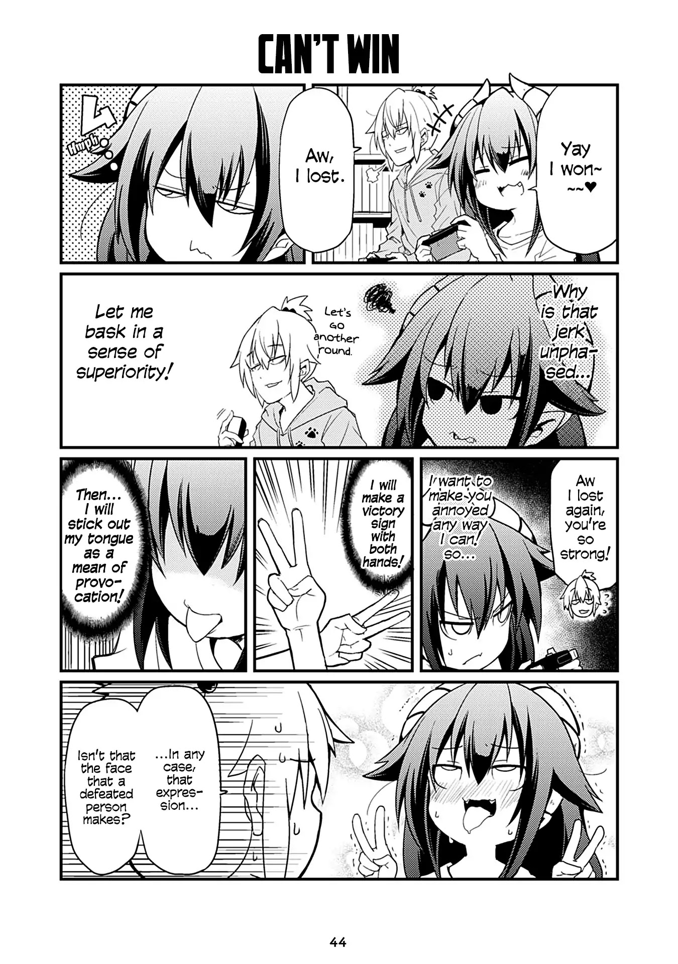 Naughty Succubus "Saki-chan" Chapter 40 page 1 - Chapter 40: Can't win